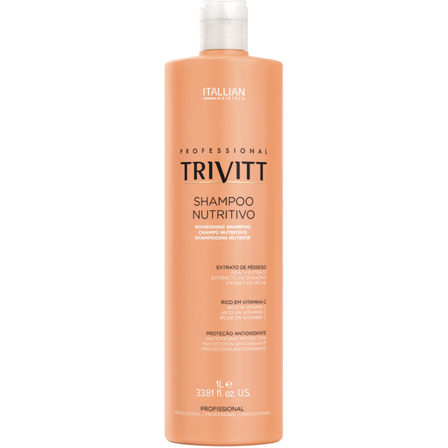 Trivitt - Kit Máscara Liquida de Nutrição 110ml com Nutrição Intensiva 1kg e Shampoo Nutritivo 1L