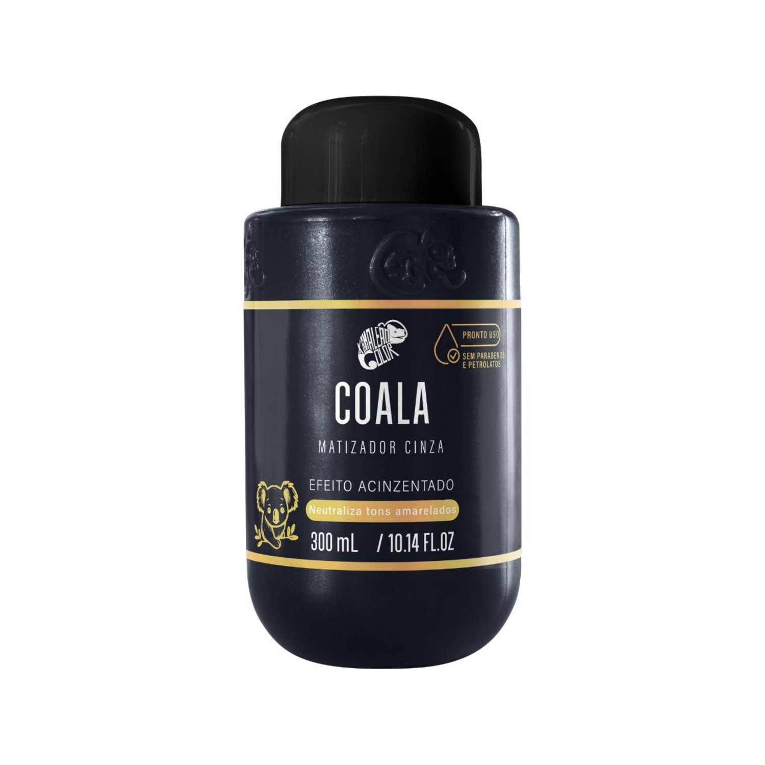 Matizador Pronto Uso Cinza Coala Efeito Acinzentado Kamaleão Color 300ml
