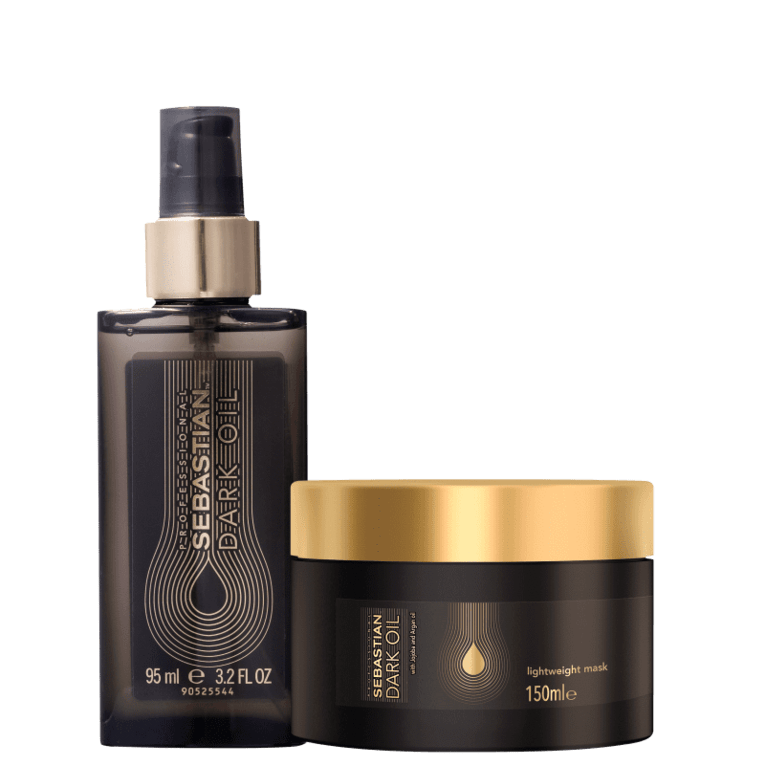 Kit Sebastian Dark Oil Mask Plus Duo (2 Produtos)