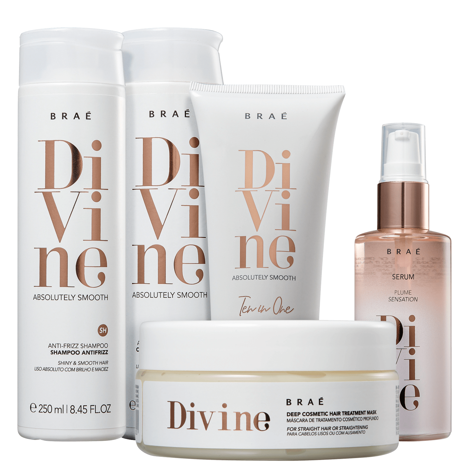 Kit Braé Divine Power Treat (5 Produtos)
