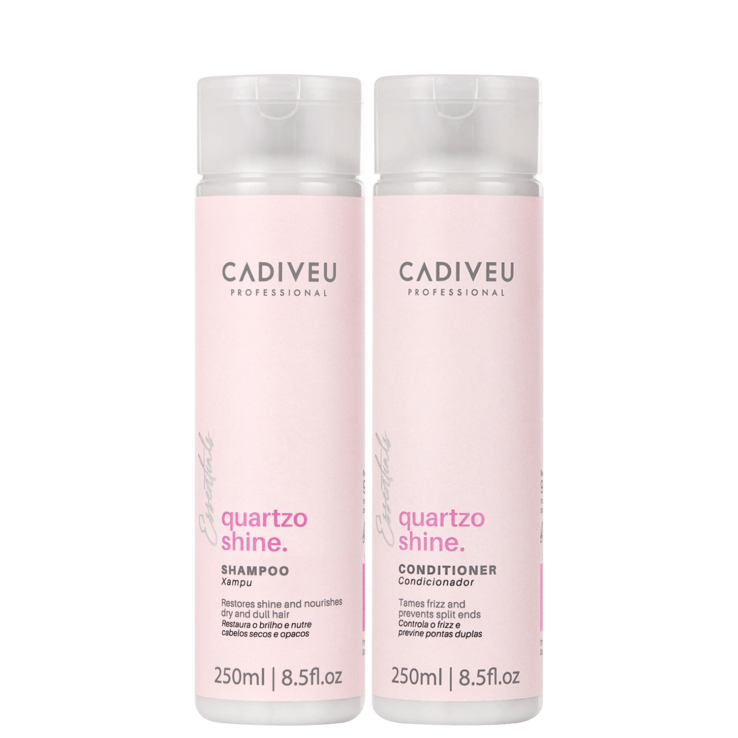 Kit Cadiveu Professional Quartzo Shine Care (2 Produtos)