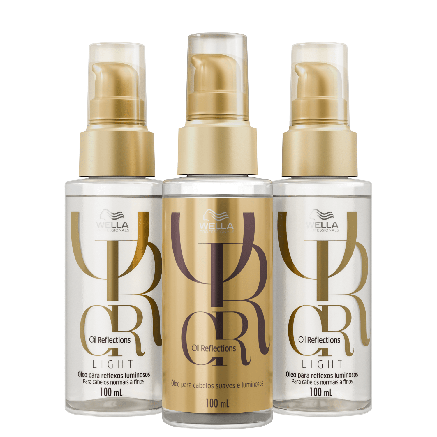 Kit Wella Professionals Oil Reflection Trio Oils (3 Produtos)