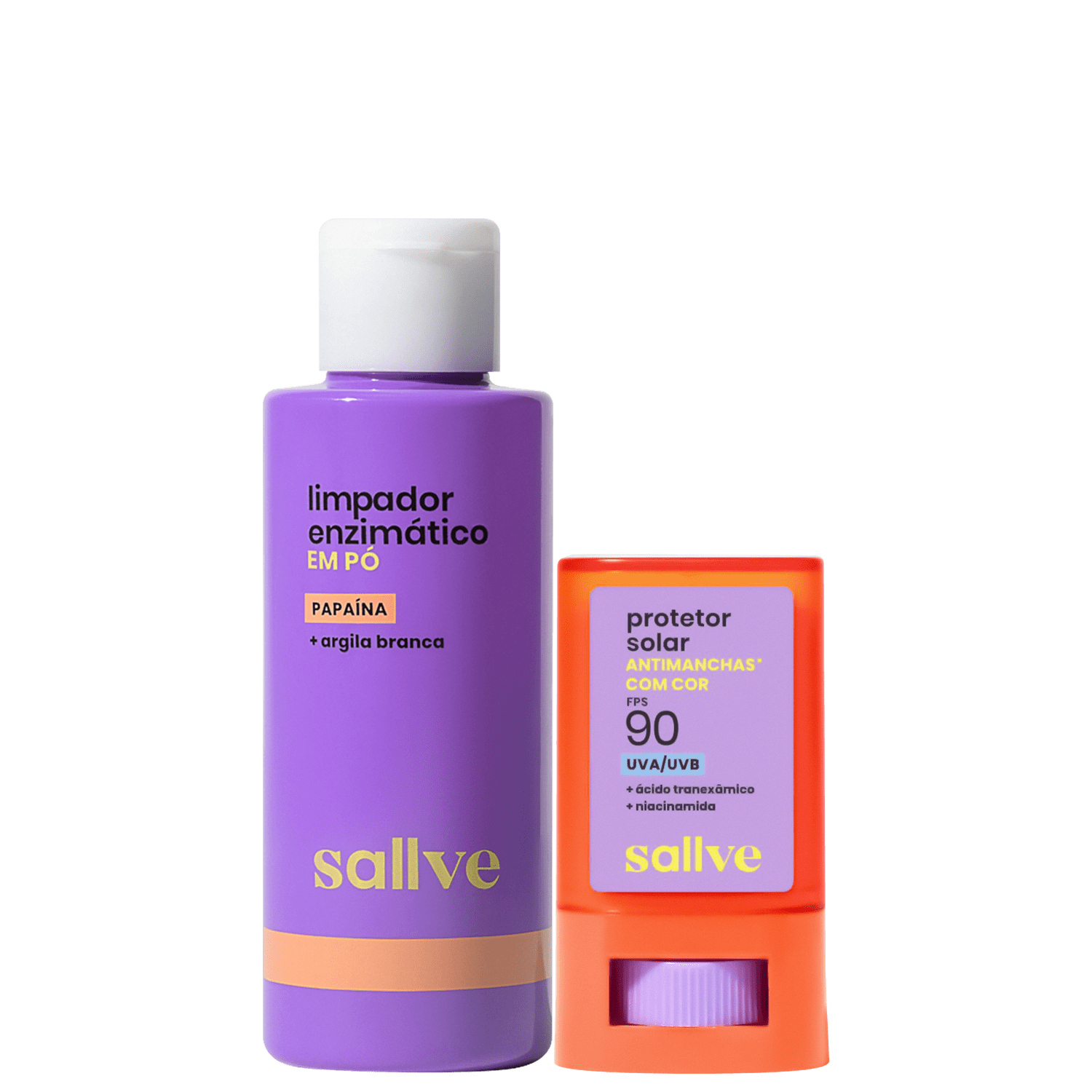 Kit Sallve Dupla Queridinhos da Rede Vizinha Com Cor 7 (2 Produtos)