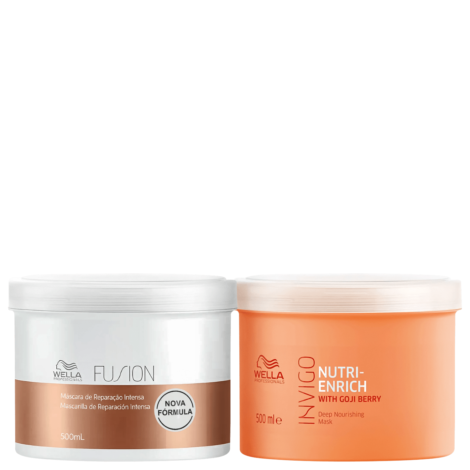 Kit Wella Professionals Fusion + Invigo Nutri-Enrich Masks (2 Produtos)