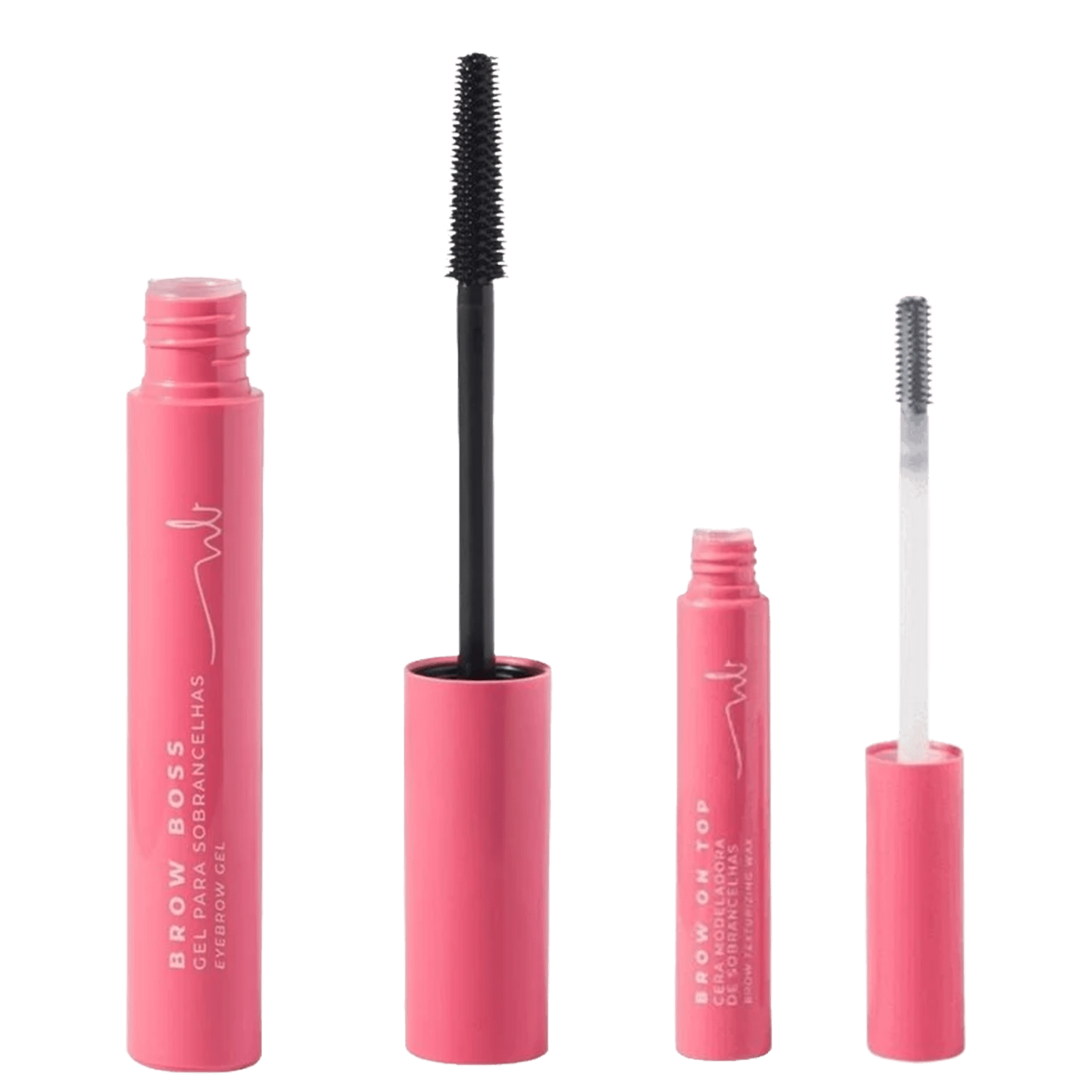 Kit Ruby Rose by Natalia Beauty Gel Brow Boss+Cera de Sobrancelha Brow On Top
