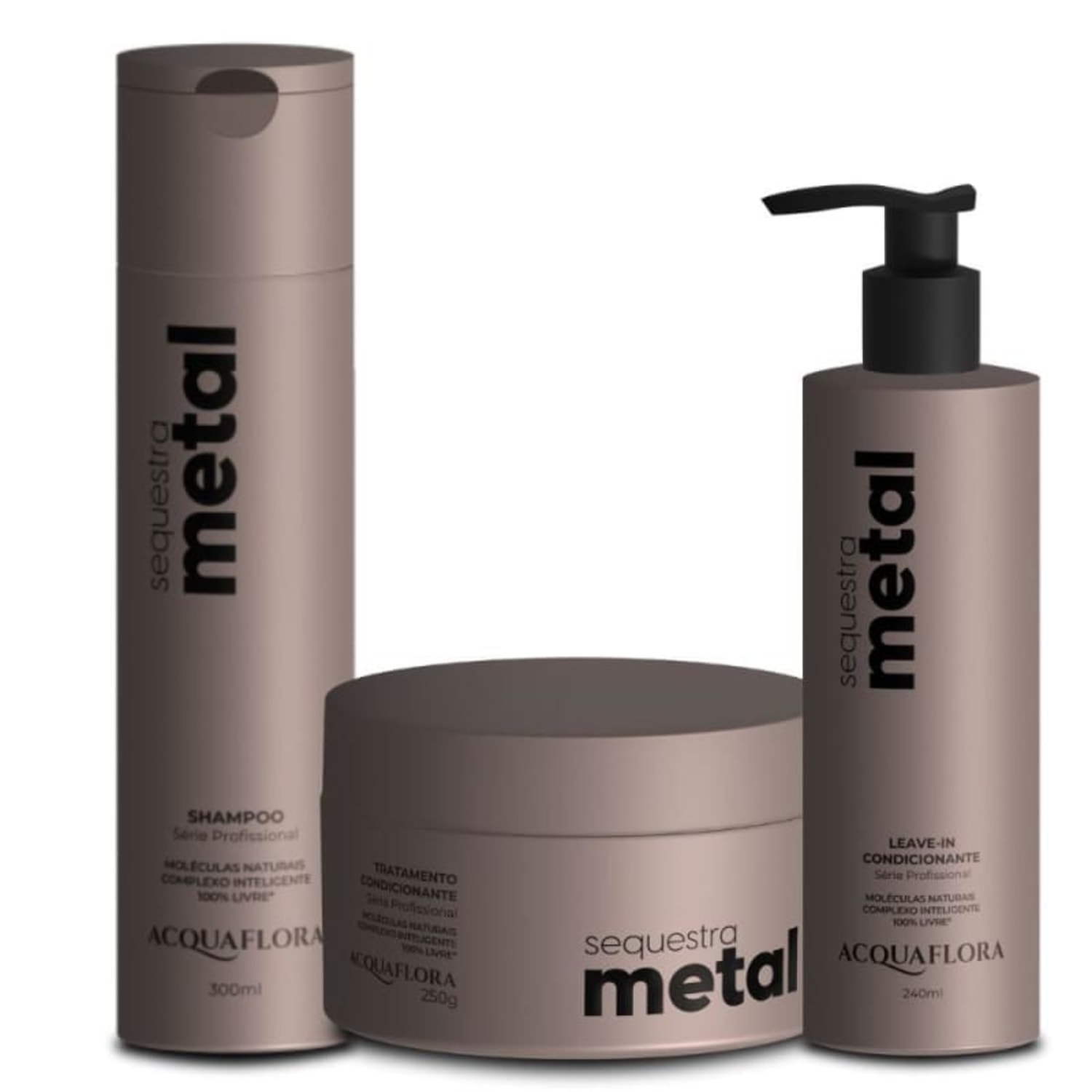 Kit Acquaflora Sequestra Metal 3 Produtos