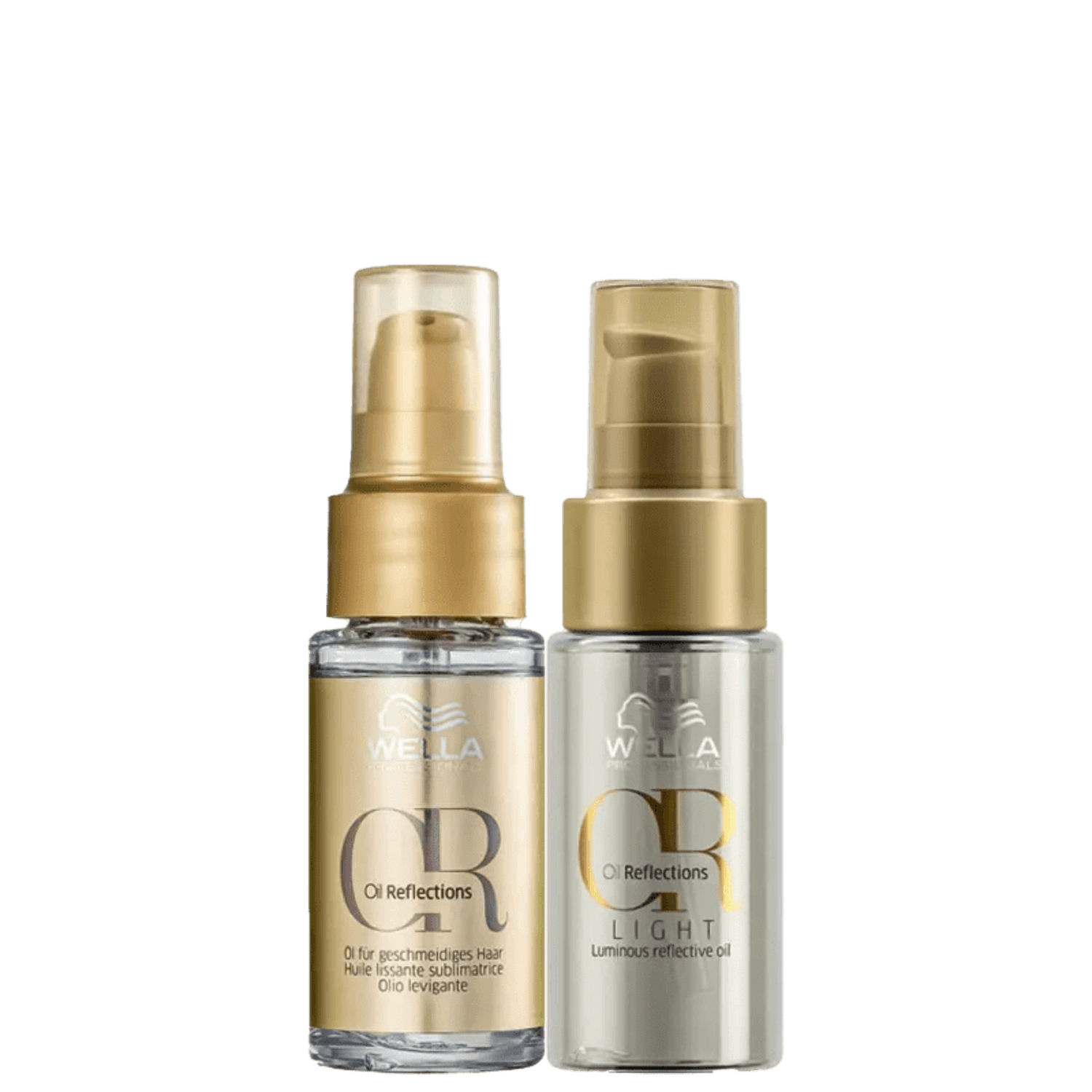 Kit Wella Professionals Oil Reflections 30ML & Reflections Light 30ML (2 Produtos)