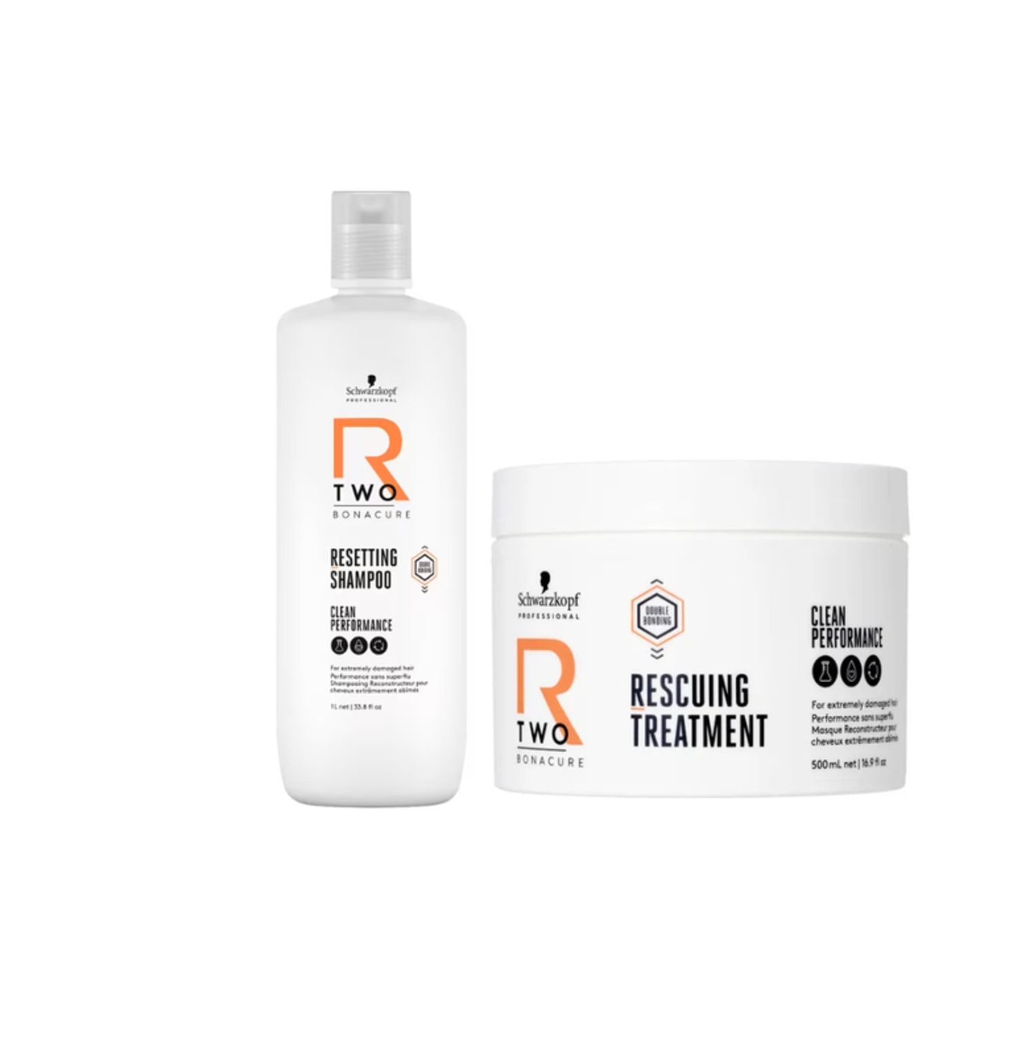Kit Schwarzkopf Professional Bonacure R-TWO 4 (2 Produtos)