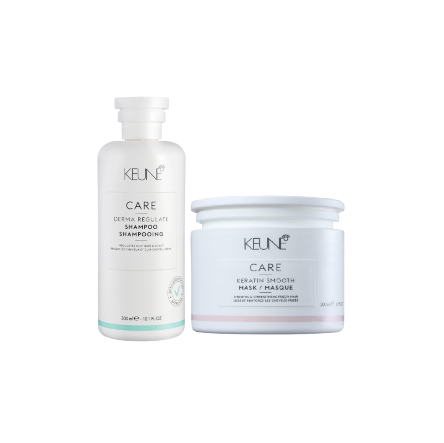 Kit Keune Care Derma Regulate Keratin Smooth (2 Produtos)