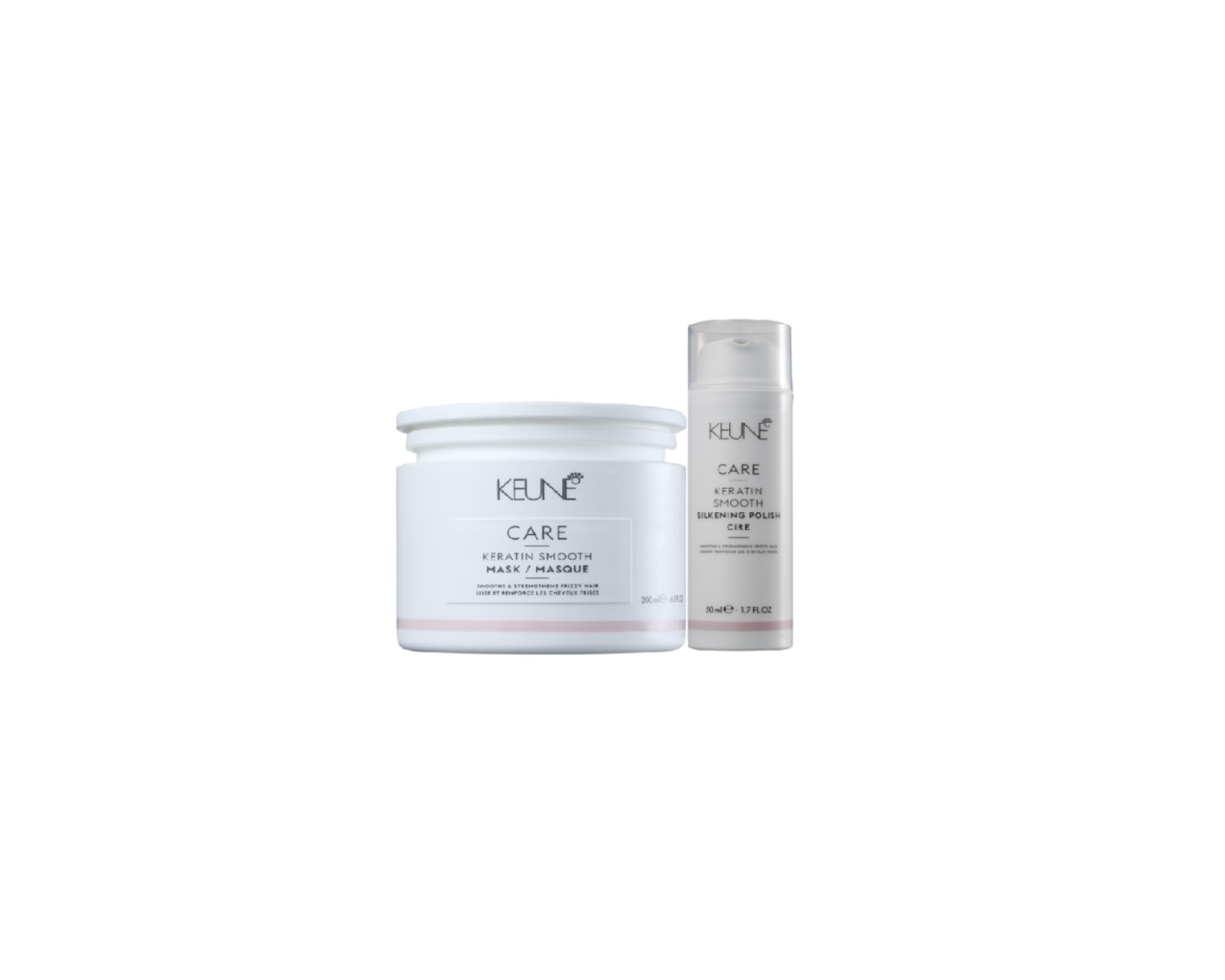 Kit Keune Care Keratin Smooth Silkening Polish (2 Produtos)