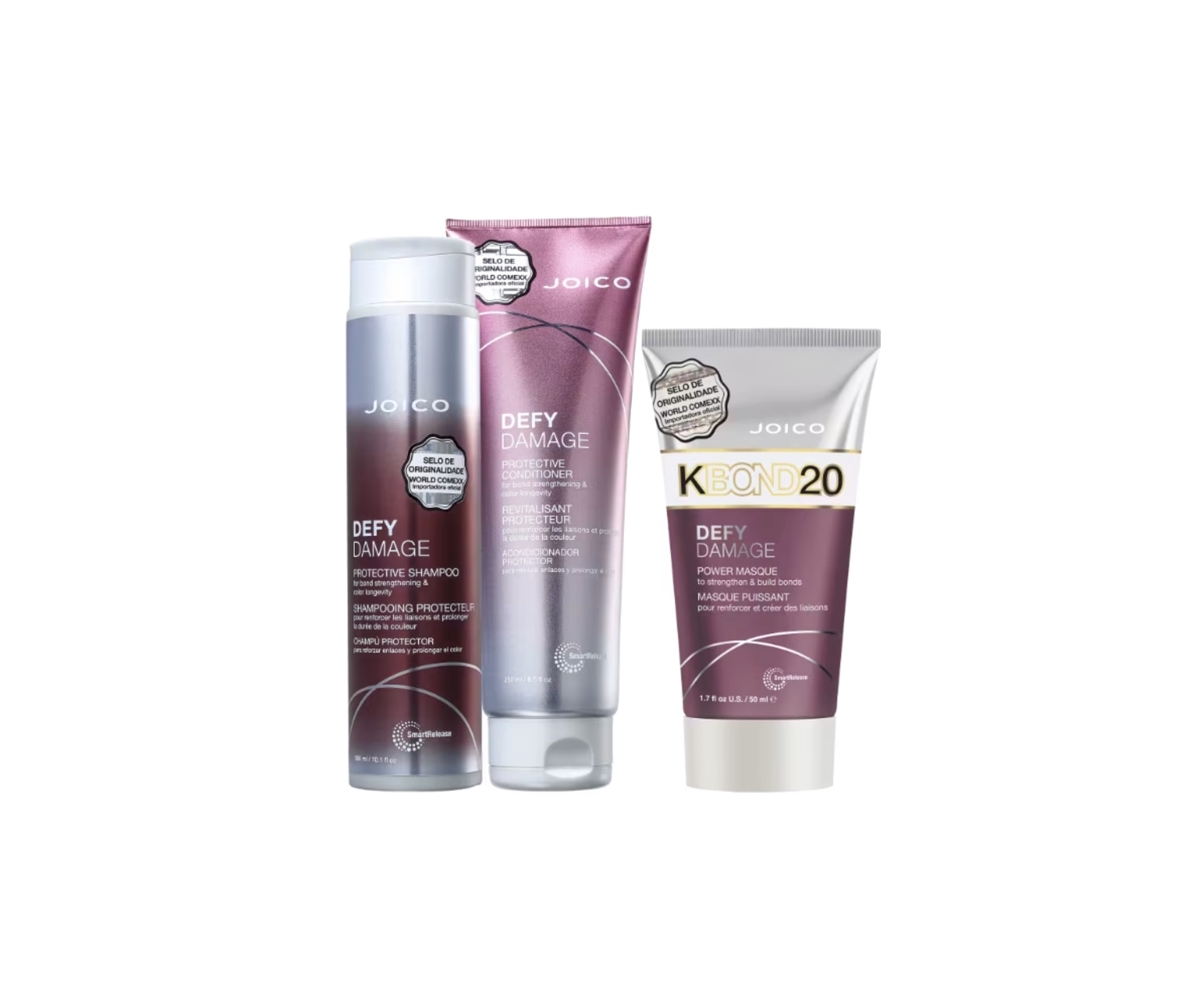 Kit Joico Defy Damage KBOND 20 Home Care Trio ( 3 Produtos)