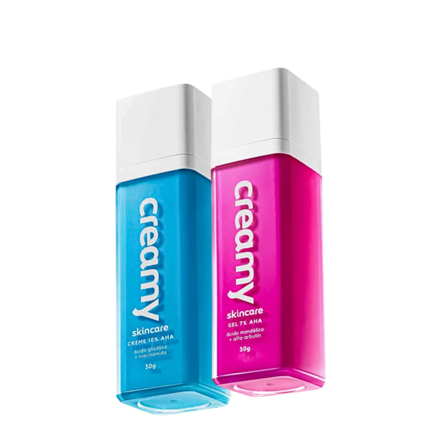 Kit Creamy Ácido Glicólico + Ácido Mandélico (2 Produtos)