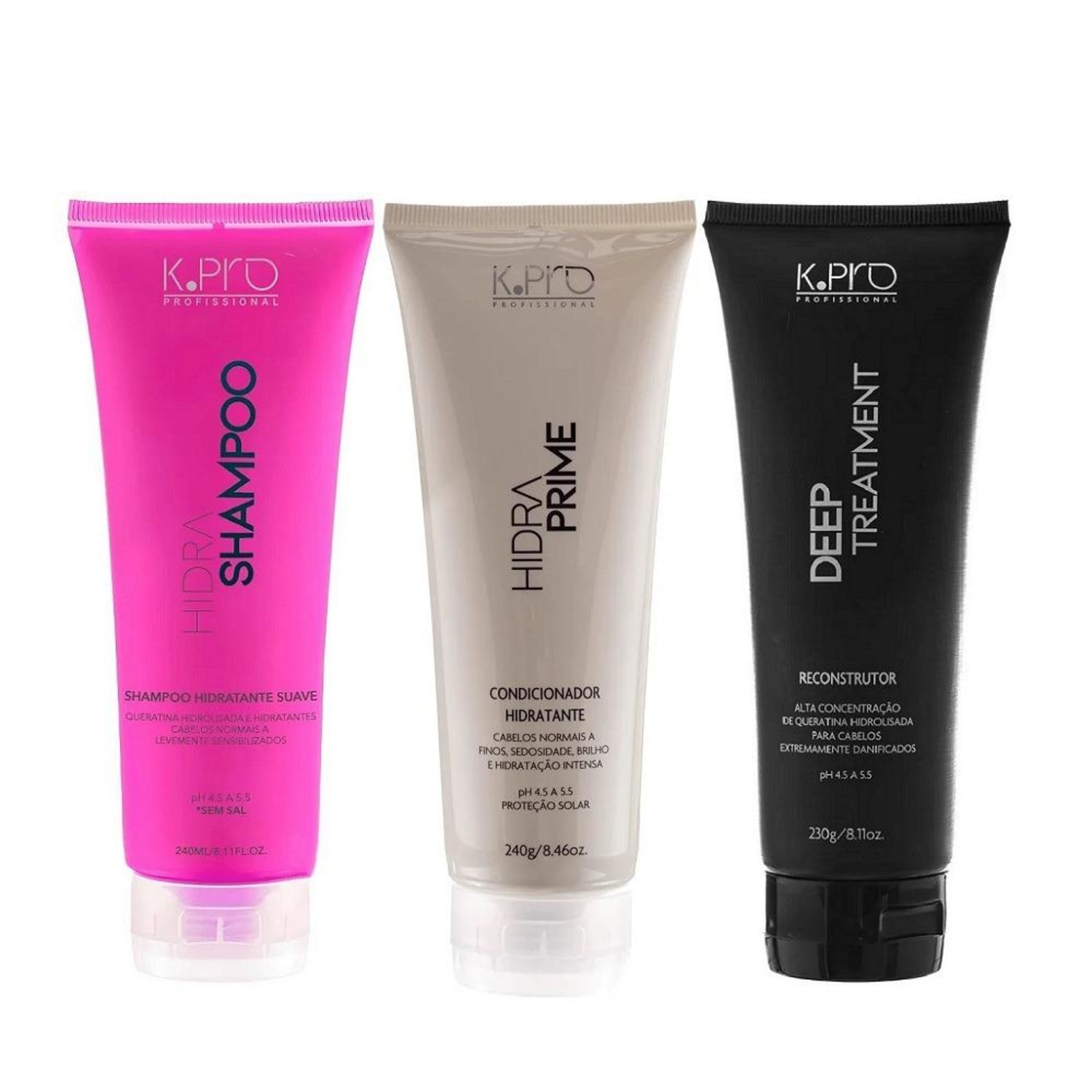 Kit K.Pro Hidra Reconstructor (3 Produtos)