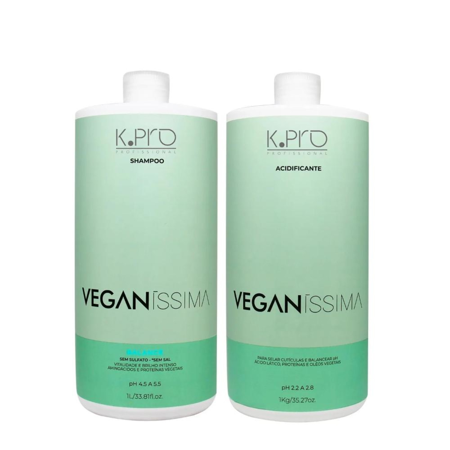 Kit K.Pro Veganíssima Balance + Acidificante Salon (2 Produtos)