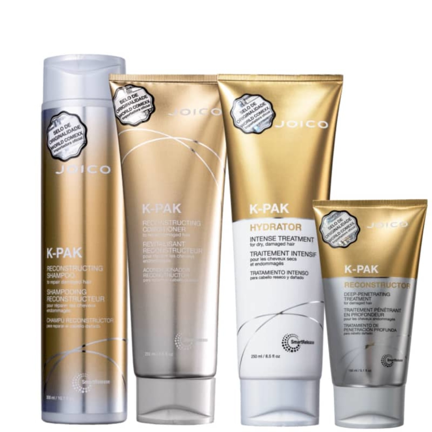 Kit Joico K-PAK Quarteto (4 Produtos)