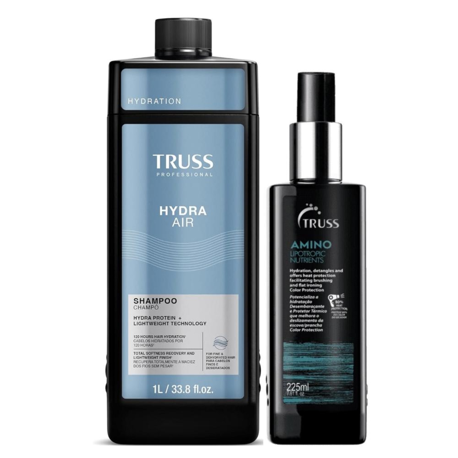 Kit Truss Hydra Air - Shampoo 1L + Amino 225ml