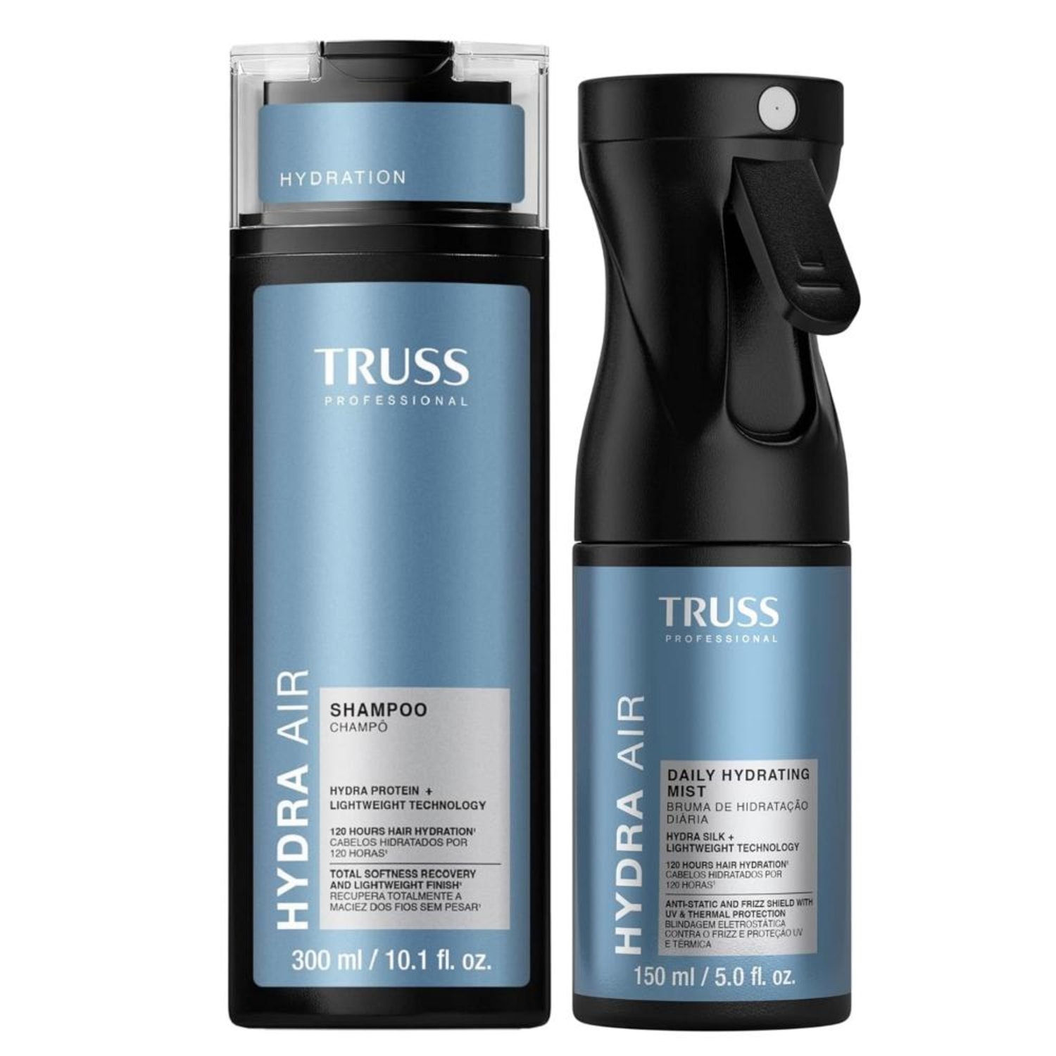 Kit Truss Hydra Air - Shampoo 300ml + Bruma150ml