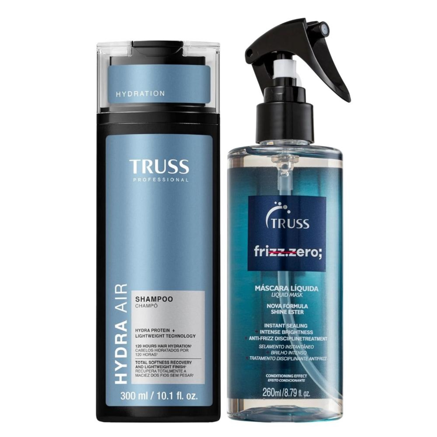 Kit Truss Hydra Air - Shampoo 300ml + Frizz Zero 260ml