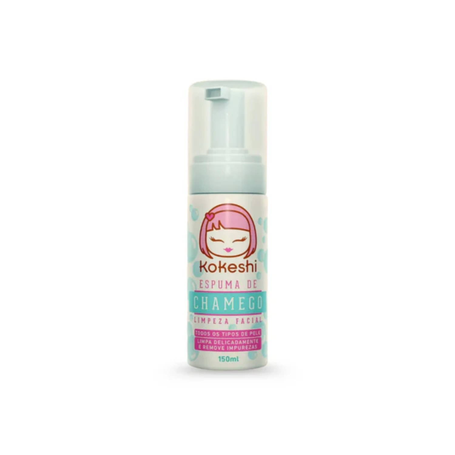 KOKESHI ESPUMA DE CHAMEGO LIMPEZA FACIAL 150ML
