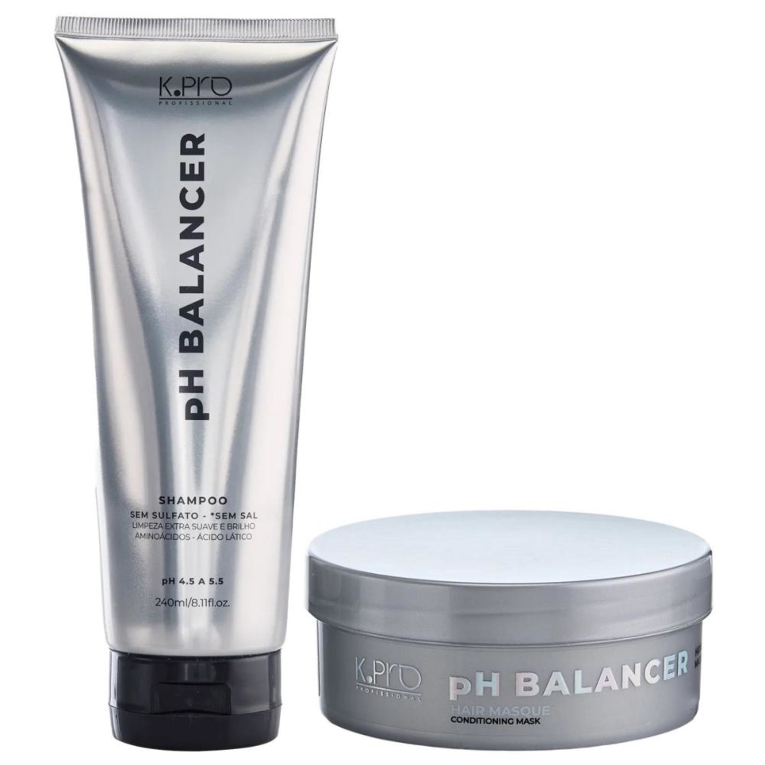 Kit K.Pro pH Balancer Duo Home Mask (2 Produtos)