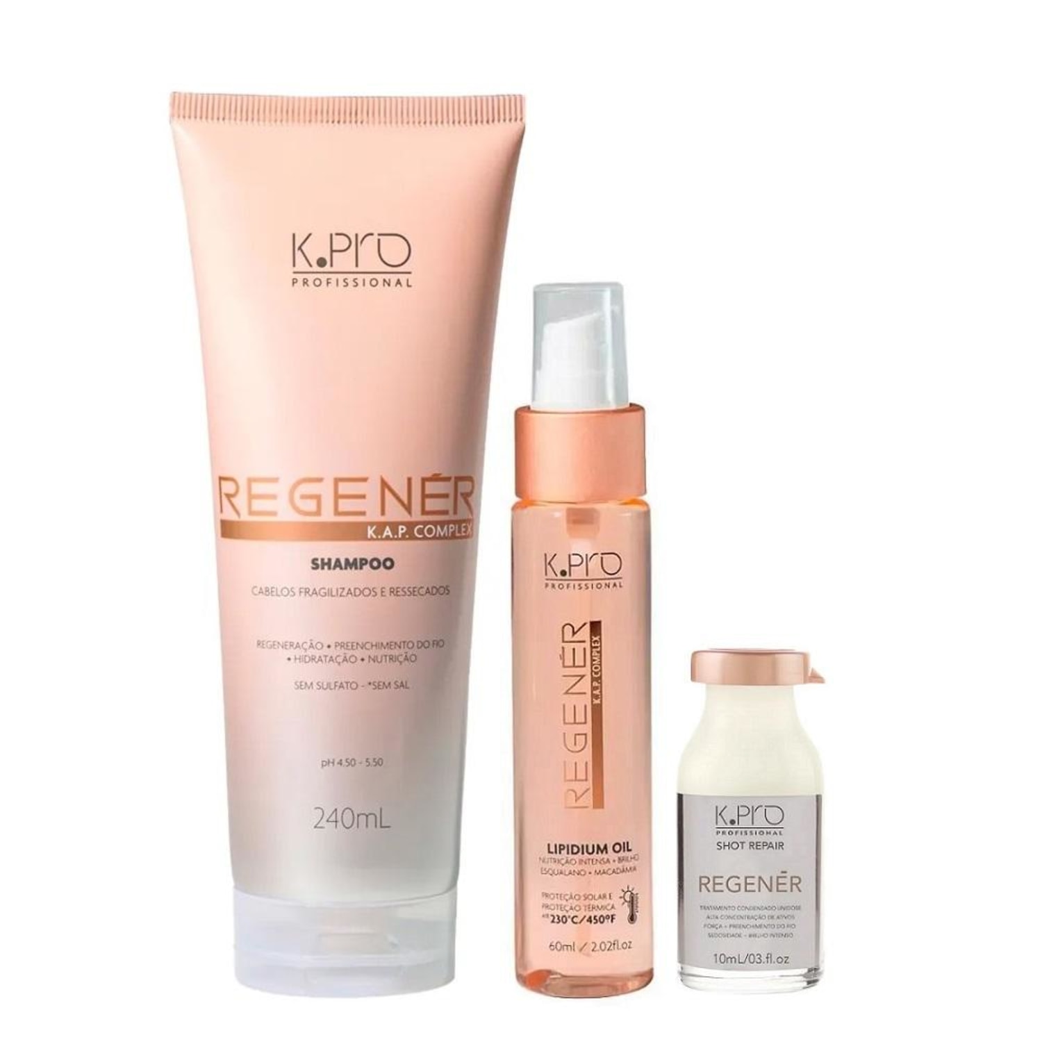 Kit K.Pro Regenér Powerful Repair (3 Produtos)
