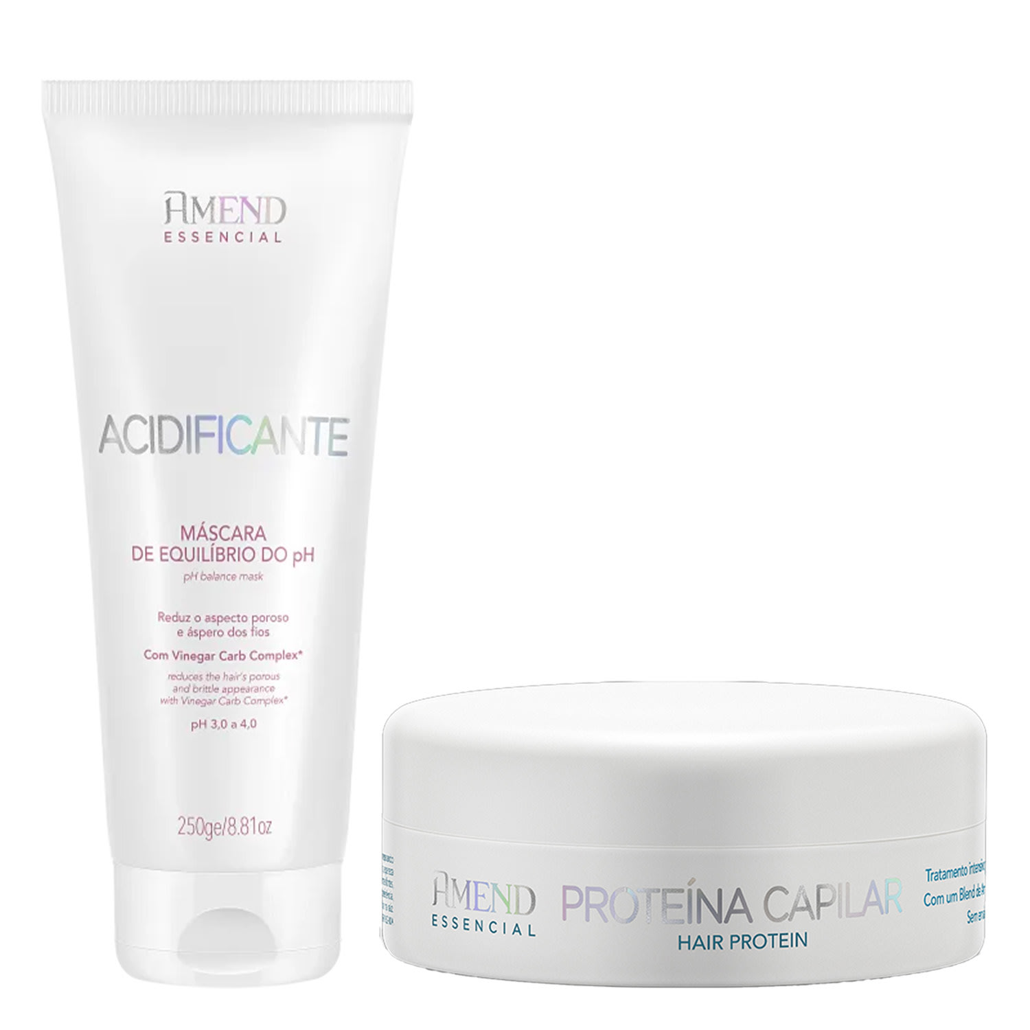Kit Amend Cosméticos Sem Frizz Tratamento (2 Produtos)