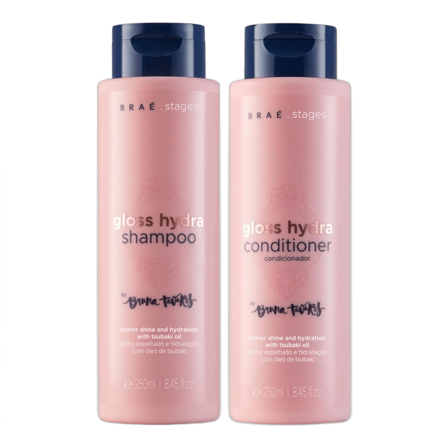 Kit Braé Stages by Bruna Tavares Gloss Hydra - Shampoo + Condicionador 250ml