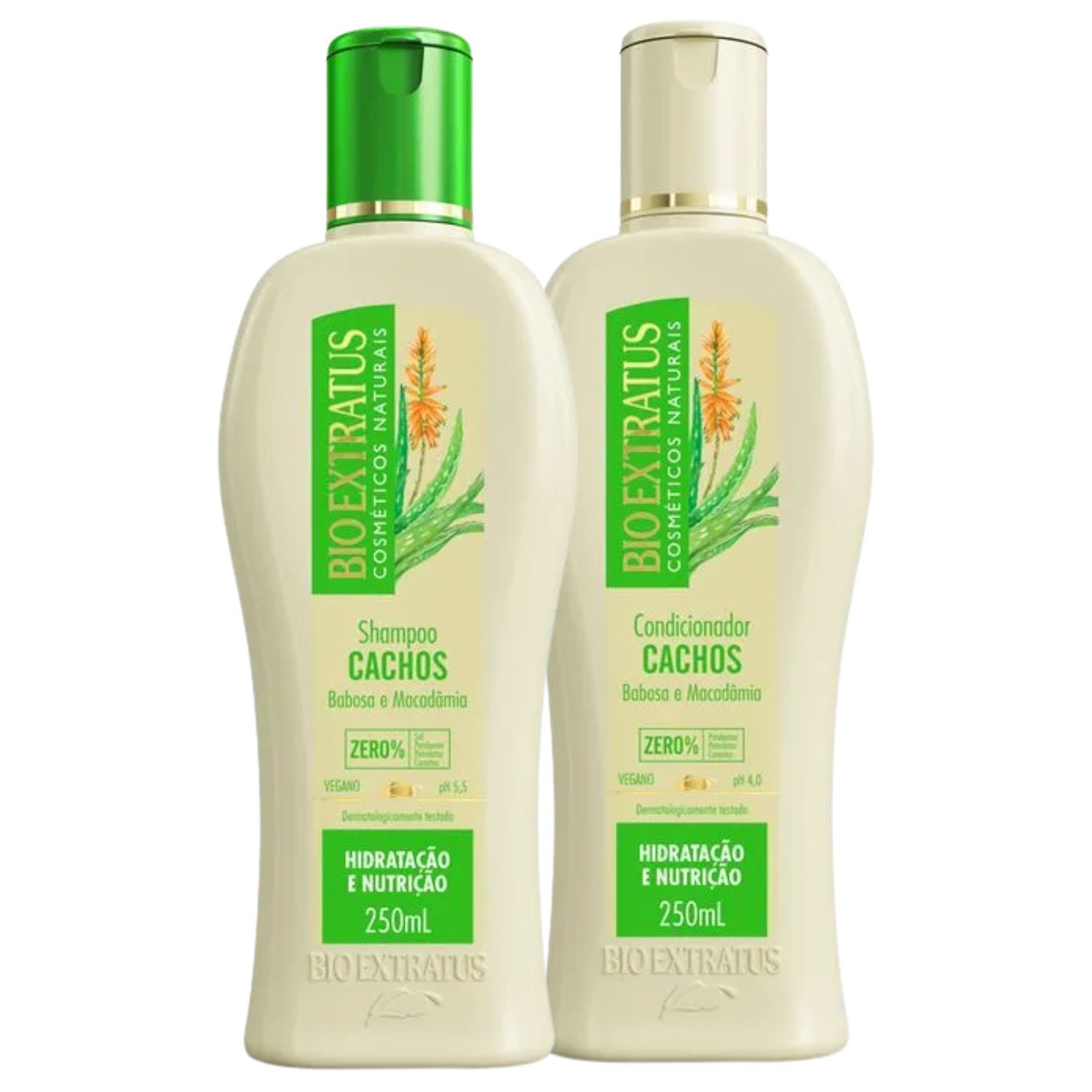Kit Cachos Shampoo e Condicionador 250ml