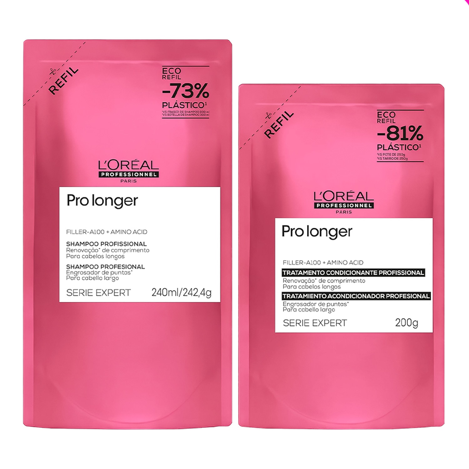 Kit L'oréal Professionel Pro Longer Duo Refil (2 Produtos)