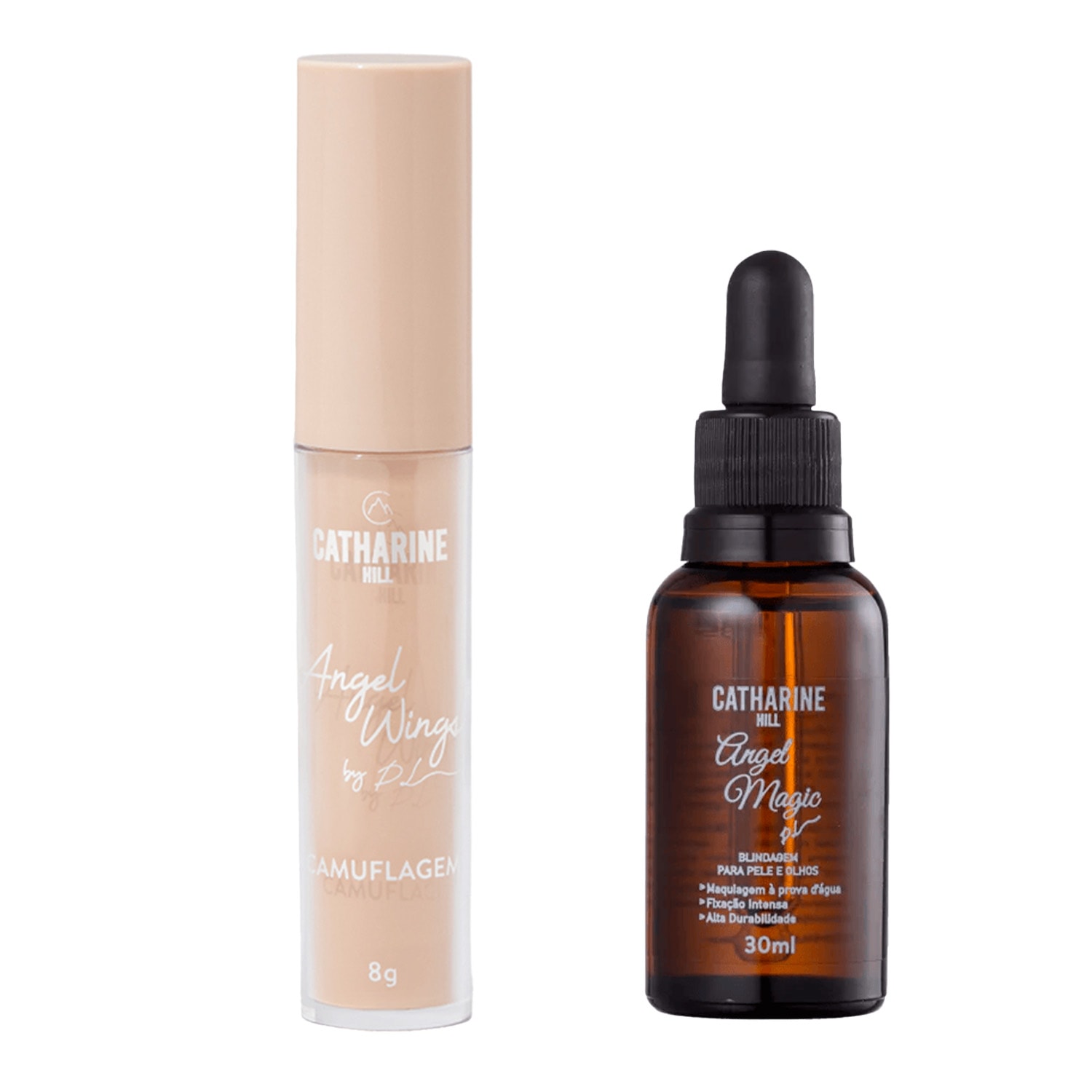 Kit Catharine Hill Corretivo Camuflagem A2 + Blindagem Angel Magic 30ml
