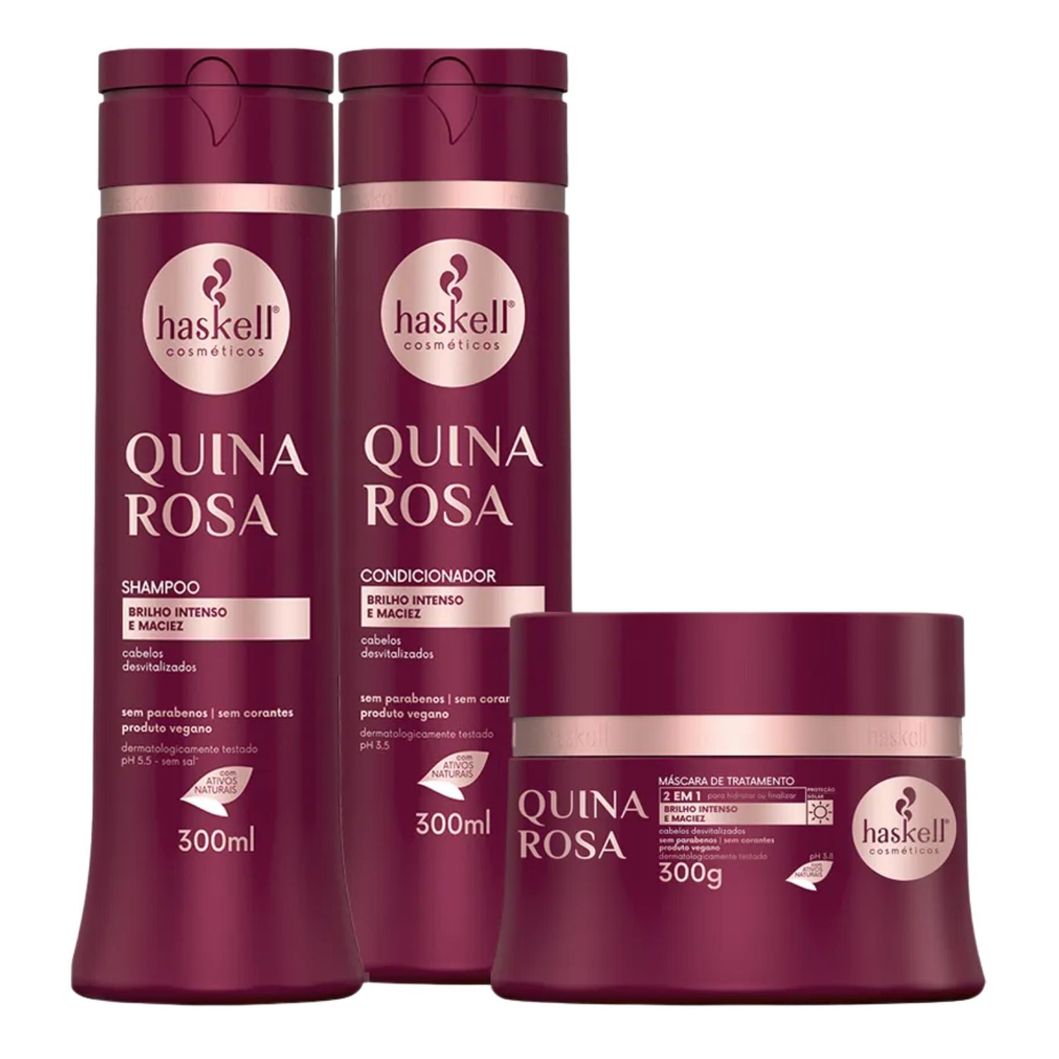 Kit Haskell Quina Rosa Trio 300ml