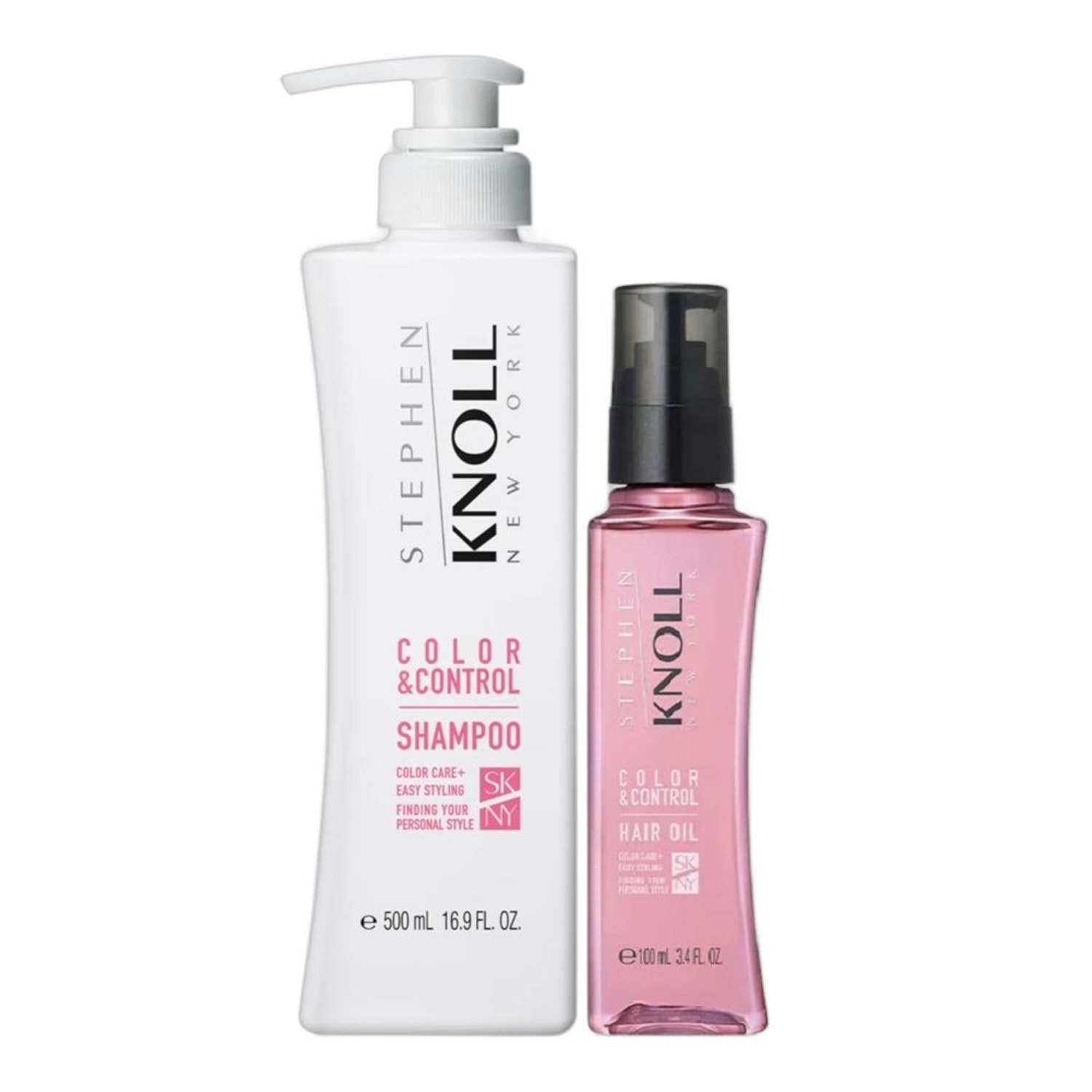 Kit Stephen Knoll Color & Control - Shampoo 500ml + Óleo 100ml