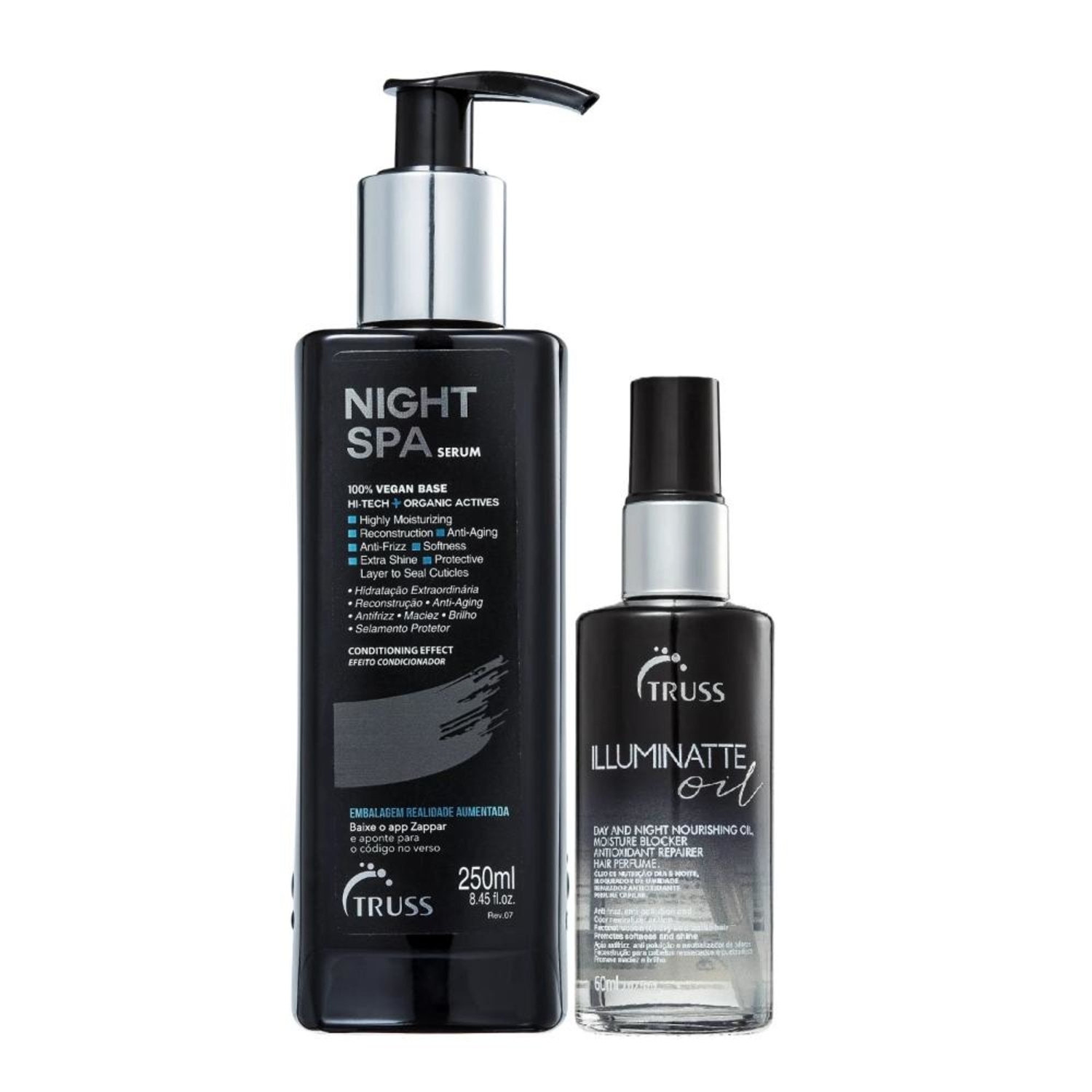 Kit Truss Night SPA 250ml + Illuminatte Oil 60ml