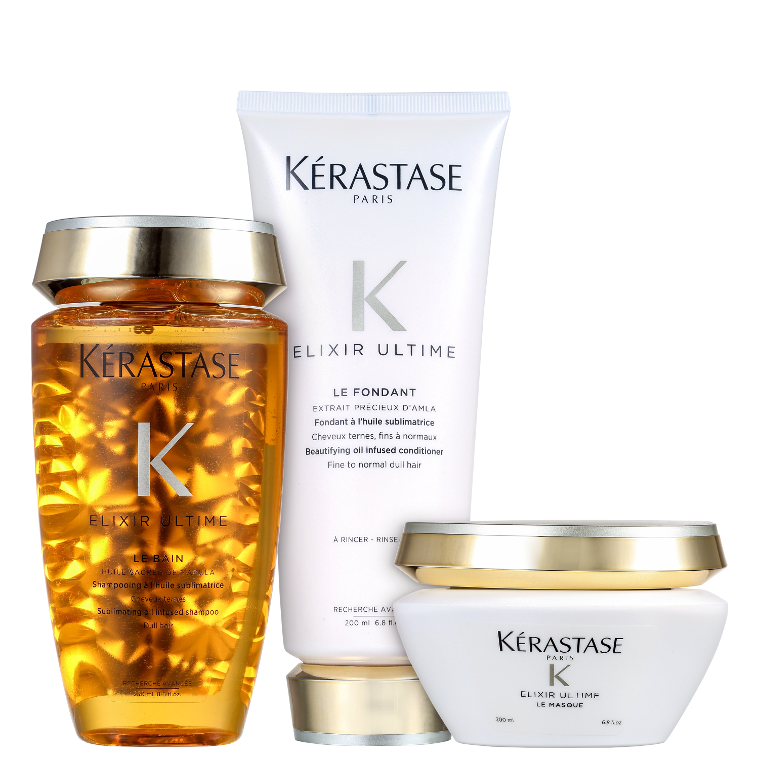 Kit Kérastase Elixir Ultime Tríade (3 Produtos)