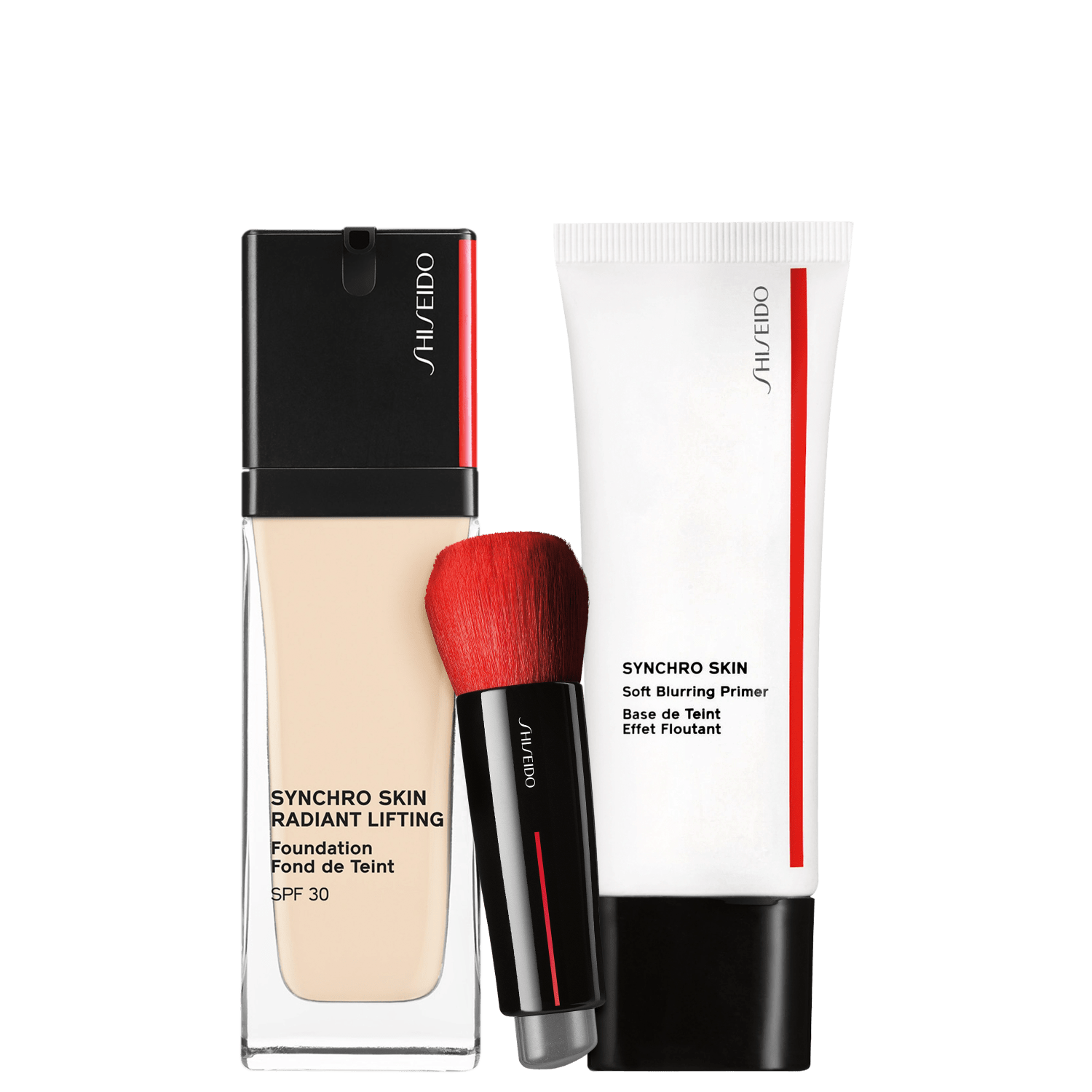 Kit Shiseido Radiant Lifting 120 Ivory (3 Produtos)