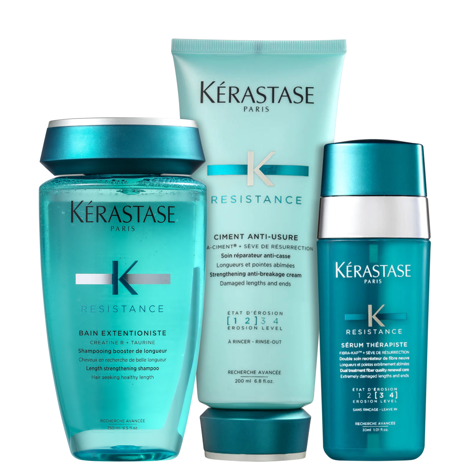 Kit Kérastase Résistance Trio Força (3 Produtos)