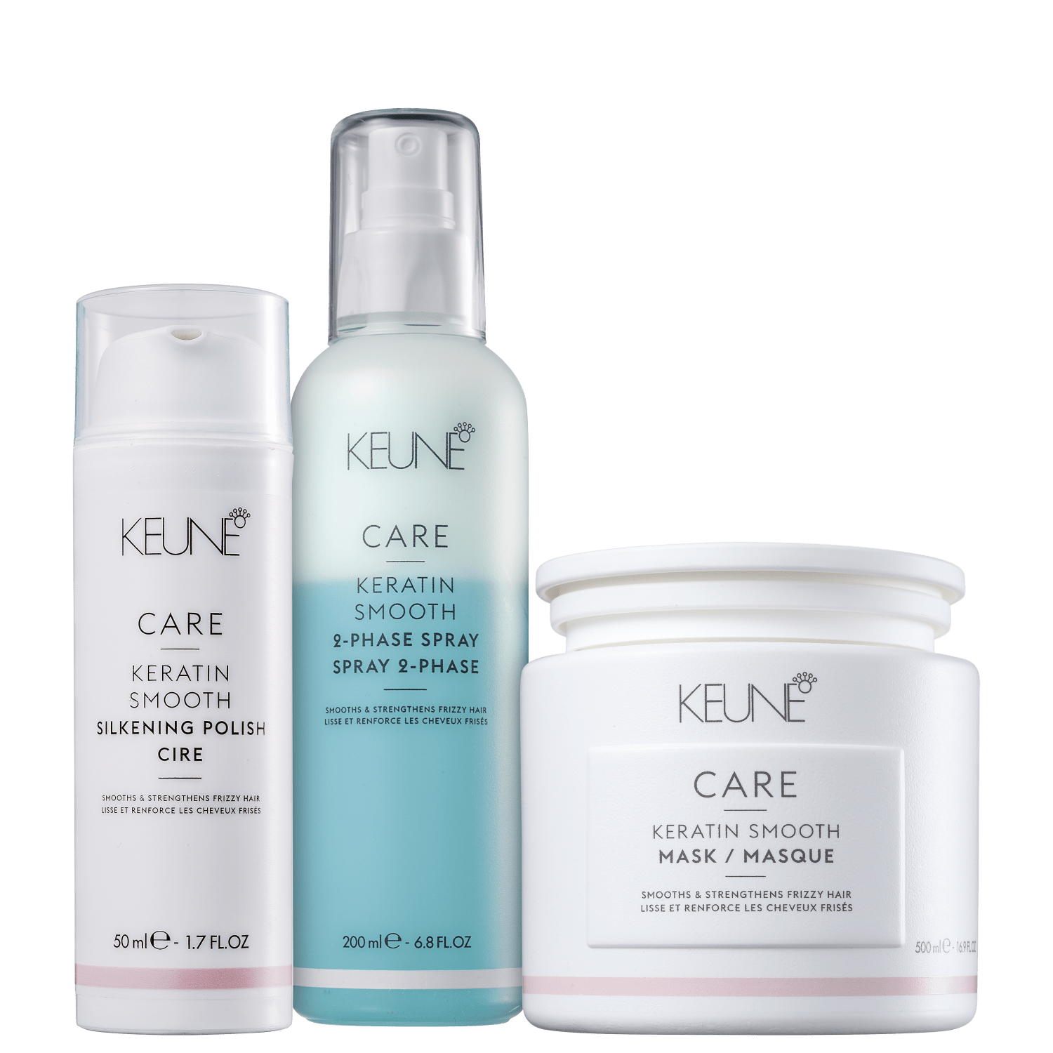 Kit Keune Care Keratin Smooth Plus (3 Produtos)