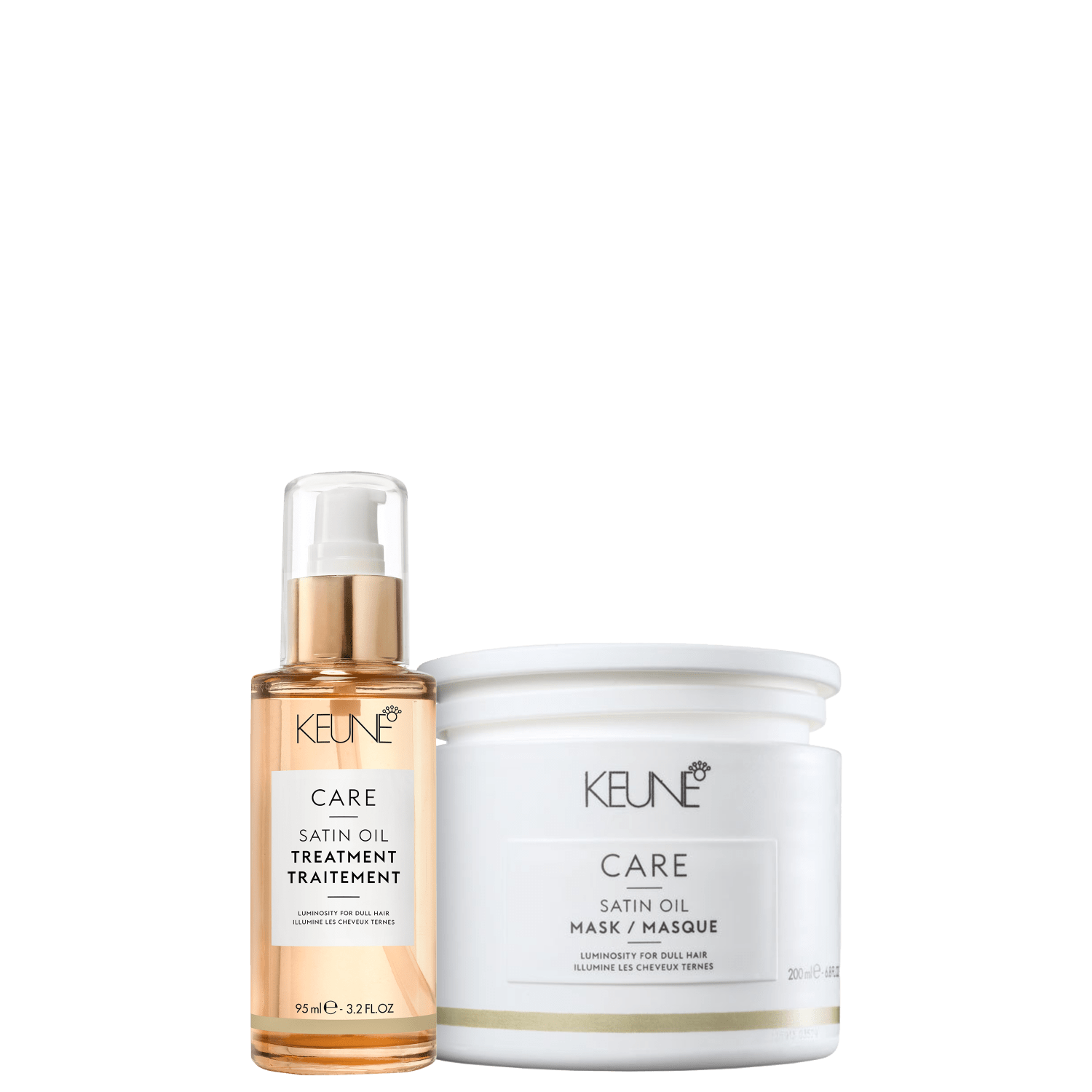 Kit Keune Care Satin Oil Treatment Power (2 Produtos)
