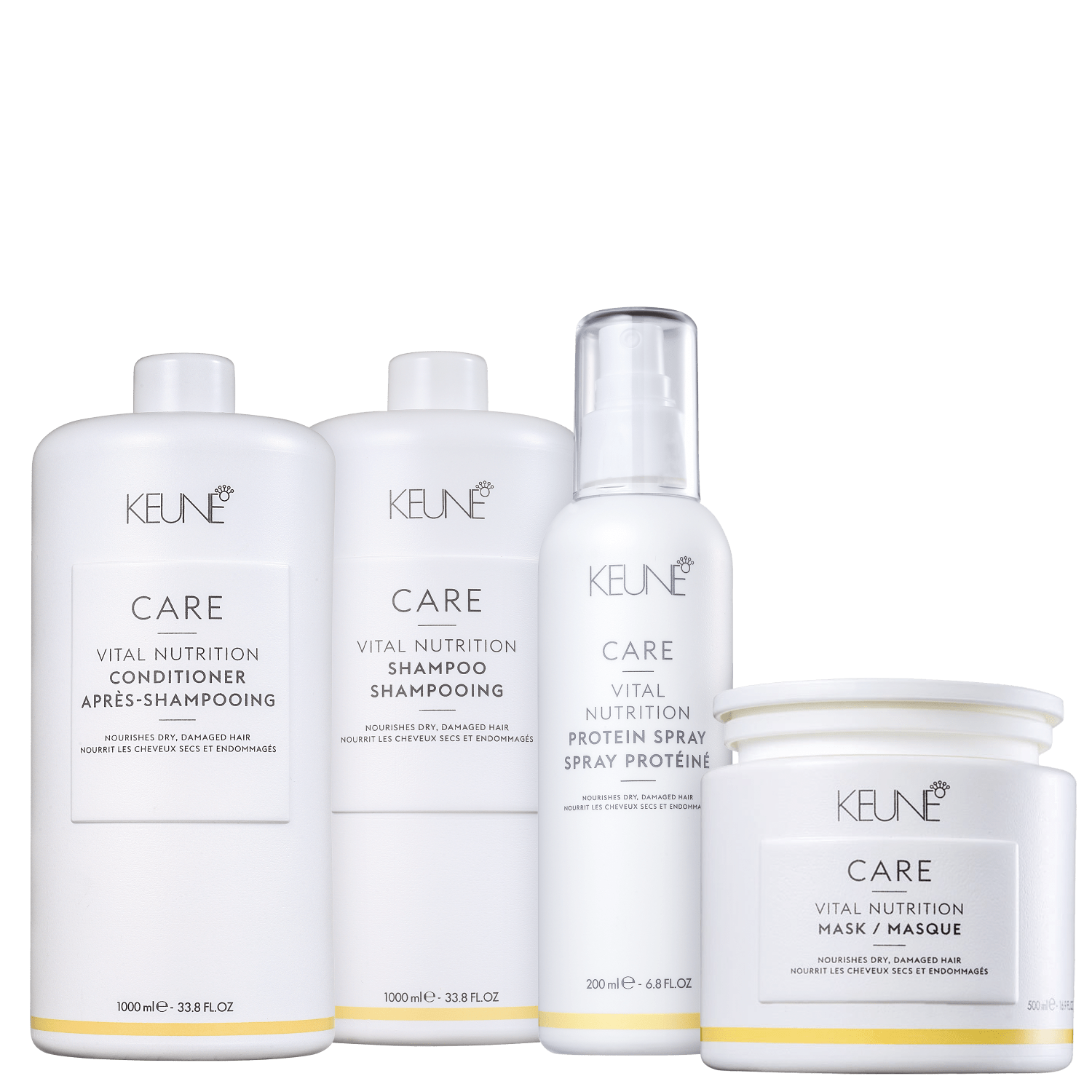Kit Keune Care Vital Nutrition Salon Quarteto (4 Produtos)