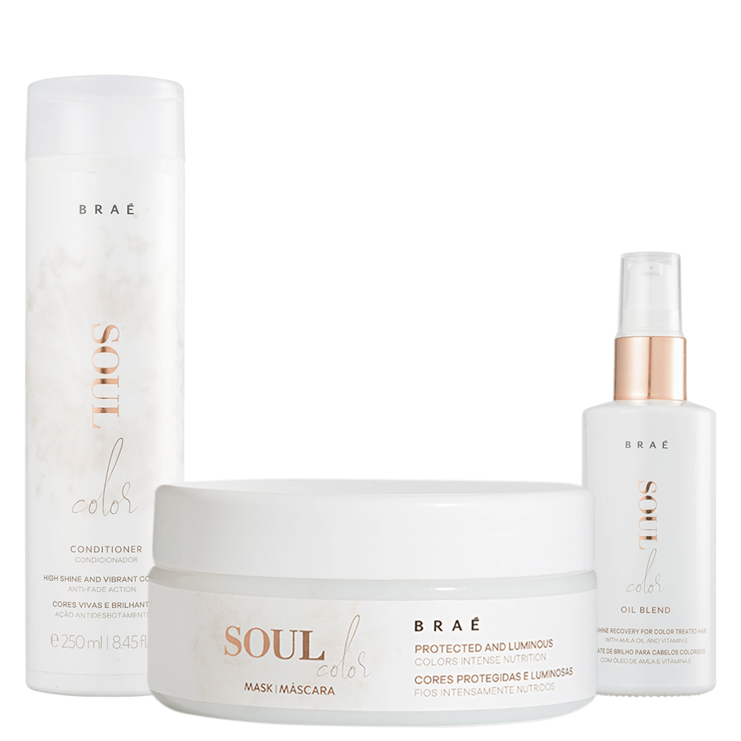 Kit Braé Soul Color (3 produtos)