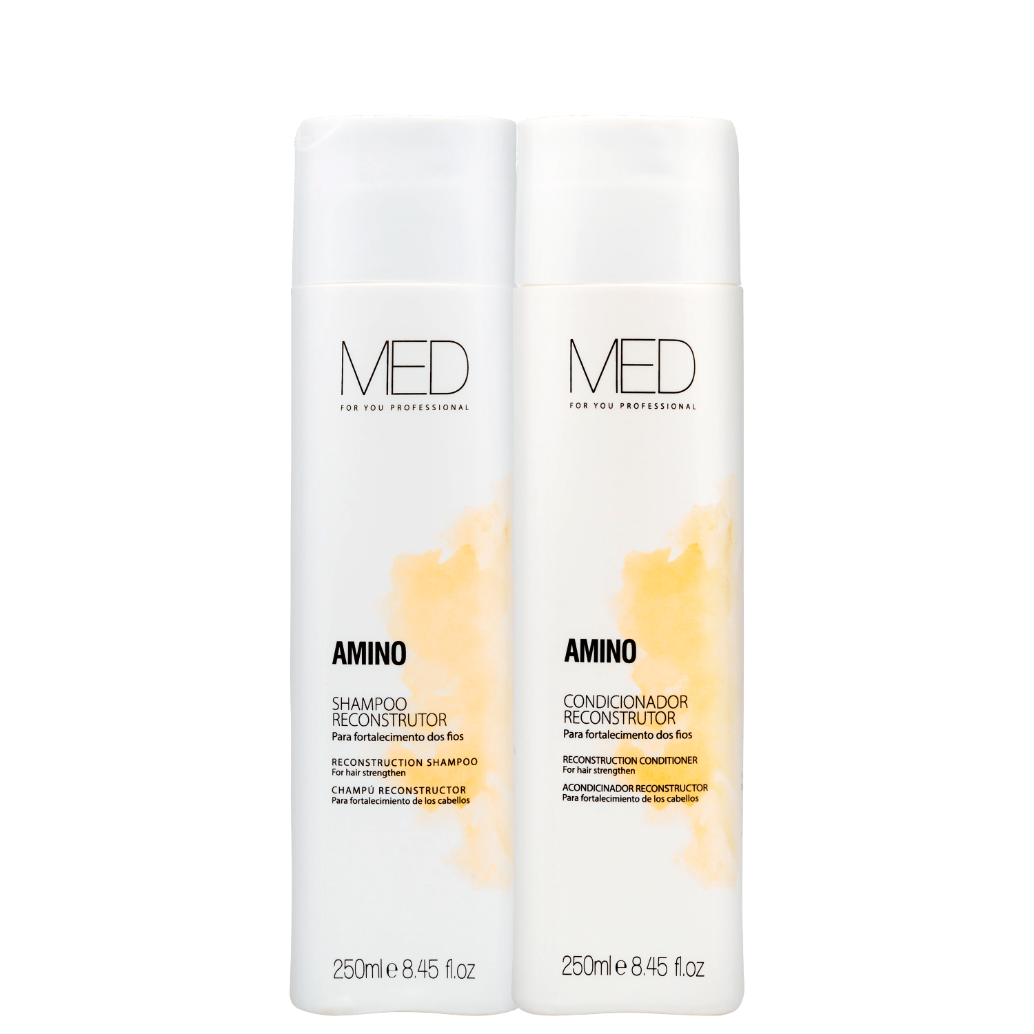 Kit Med For You Professional Amino 250ml Duo (2 Produtos)