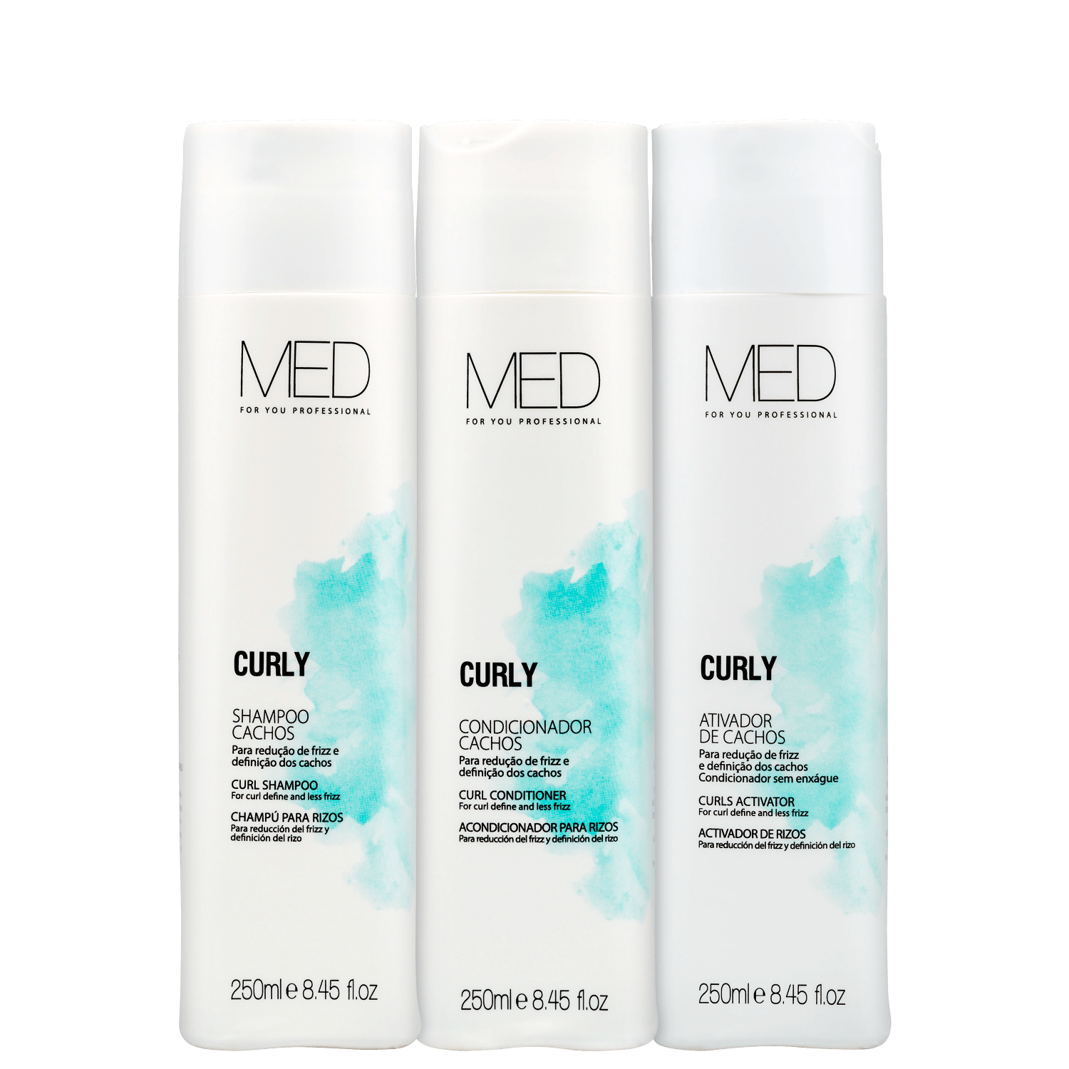 Kit Med For You Professional Curly Trio (3 Produtos)