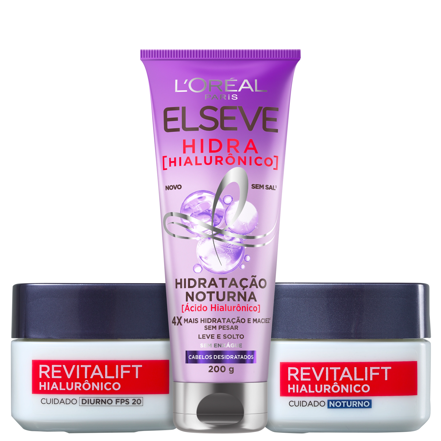 Kit Beleza na Web Hialurônico Trio (3 Produtos)