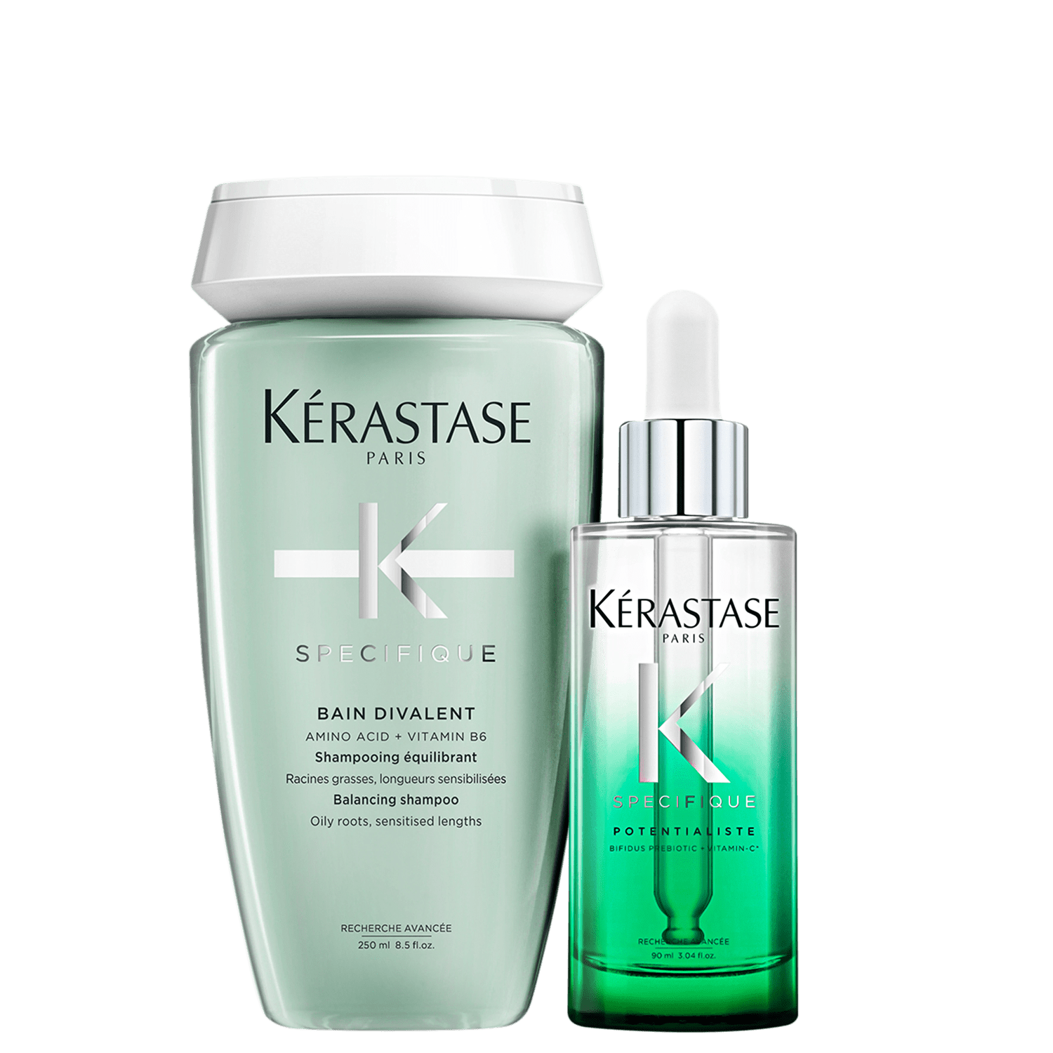 Kit Kérastase Spécifique Potentialiste & Divalent (2 produtos)