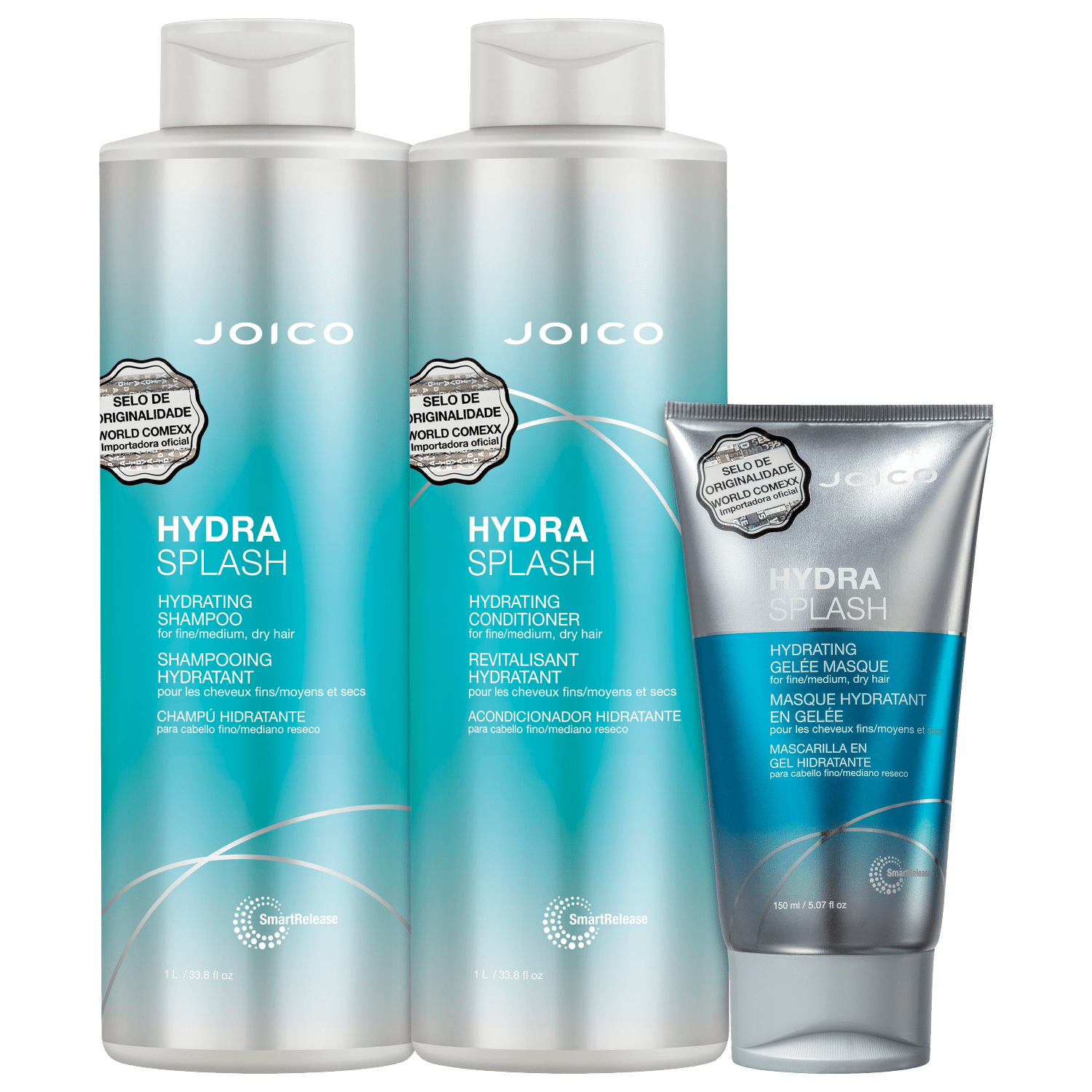 Kit Joico Hydra Splash Hydrating Trio (3 Produtos)