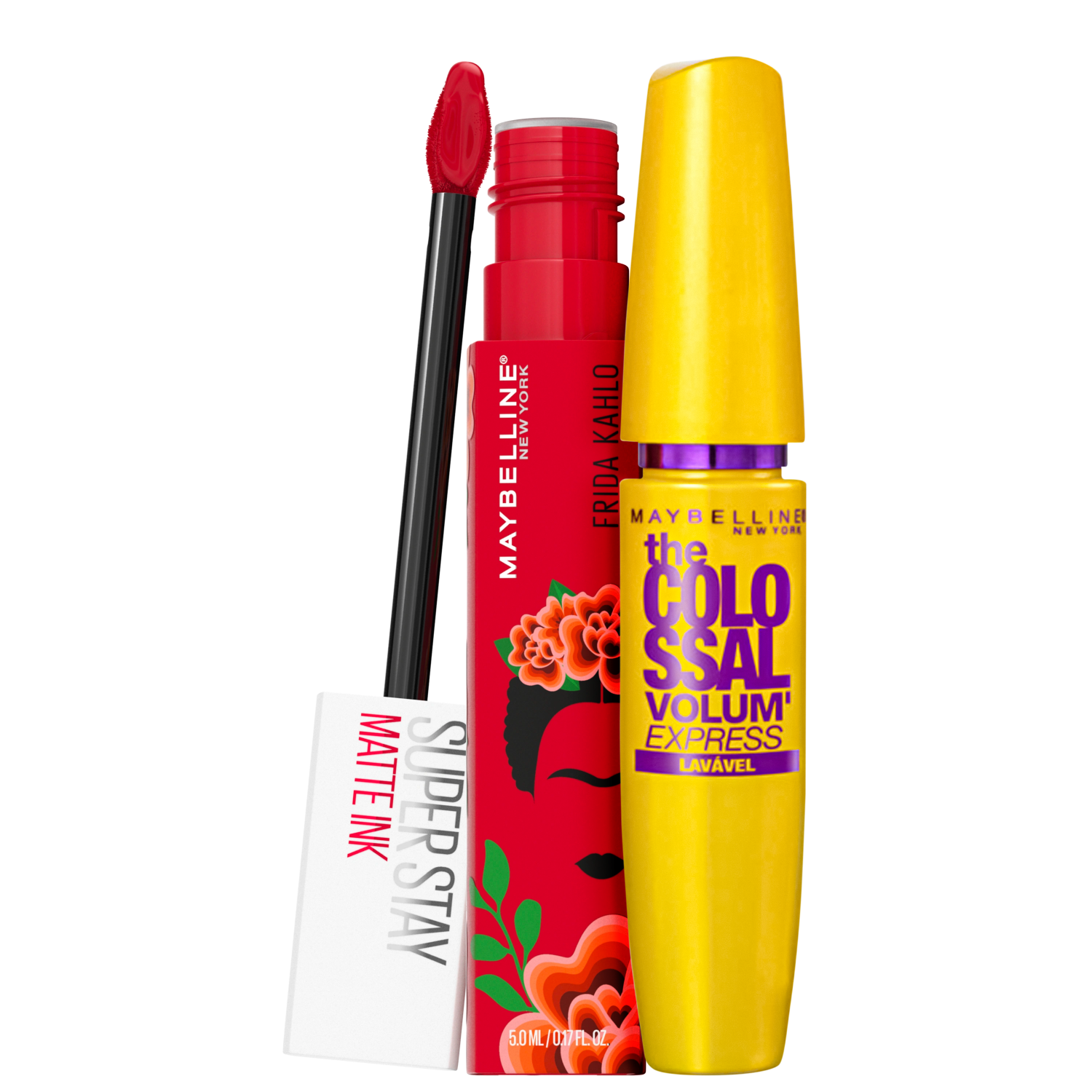 Kit Maybelline The Colossal Frida Kahlo Pioneer (2 Produtos)