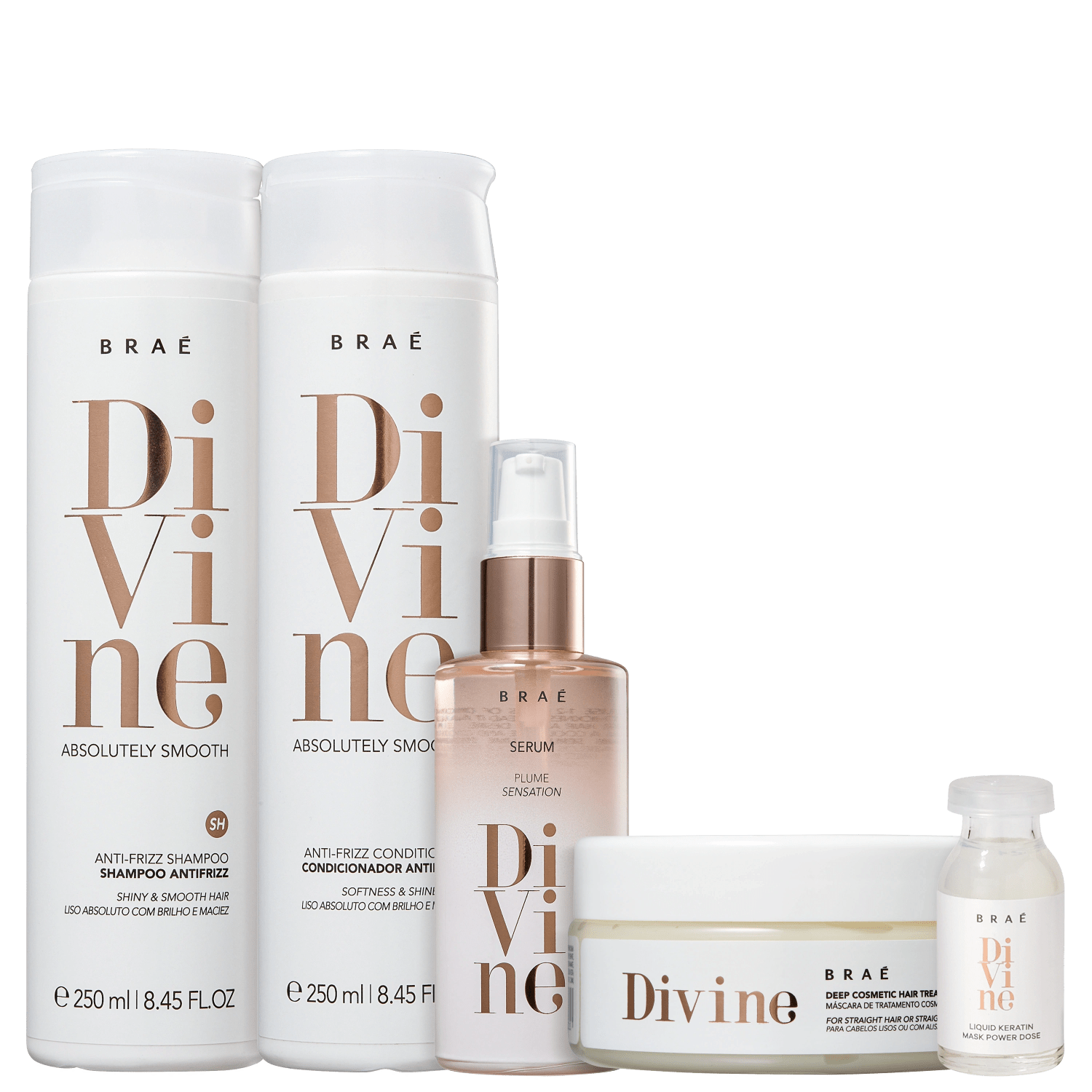 Kit BRAÉ Divine Completo (5 Produtos)