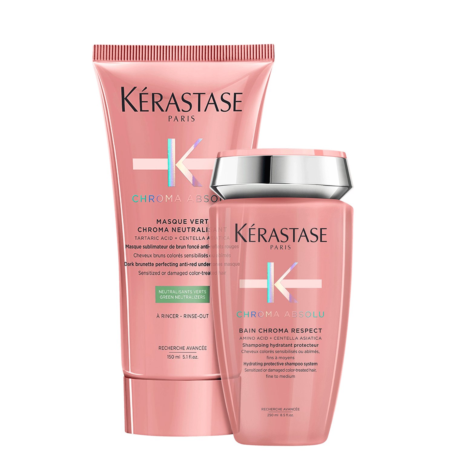 Kérastase Chroma Absolu Bain Respect Neutralisant (2 produtos)