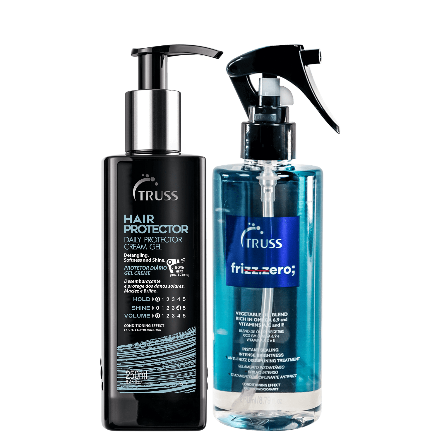 Kit Truss Frizz Zero Protector (2 Produtos)