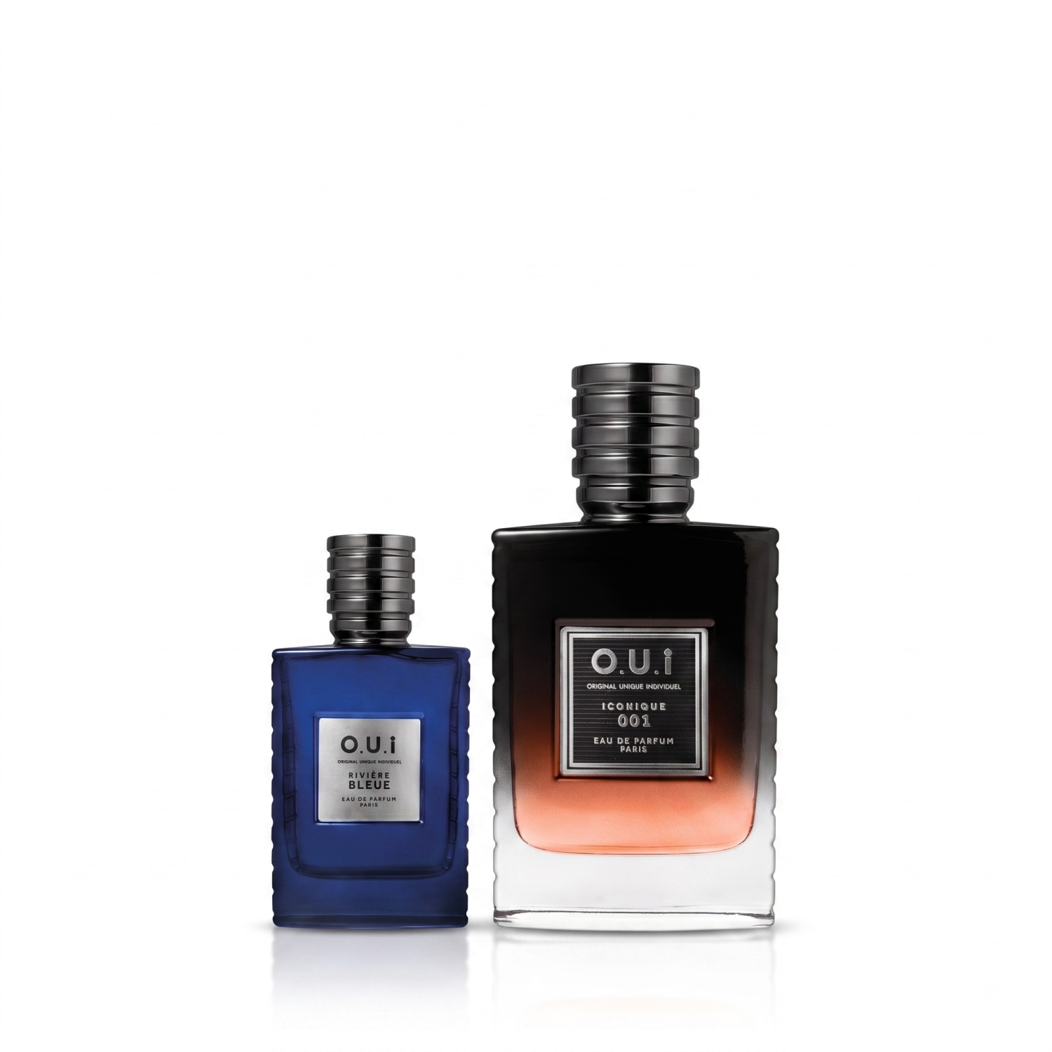Kit O.U.i Iconique 001 & Rivière Bleue Masculino – Eau de Parfum 75ml + Eau de Parfum 30ml